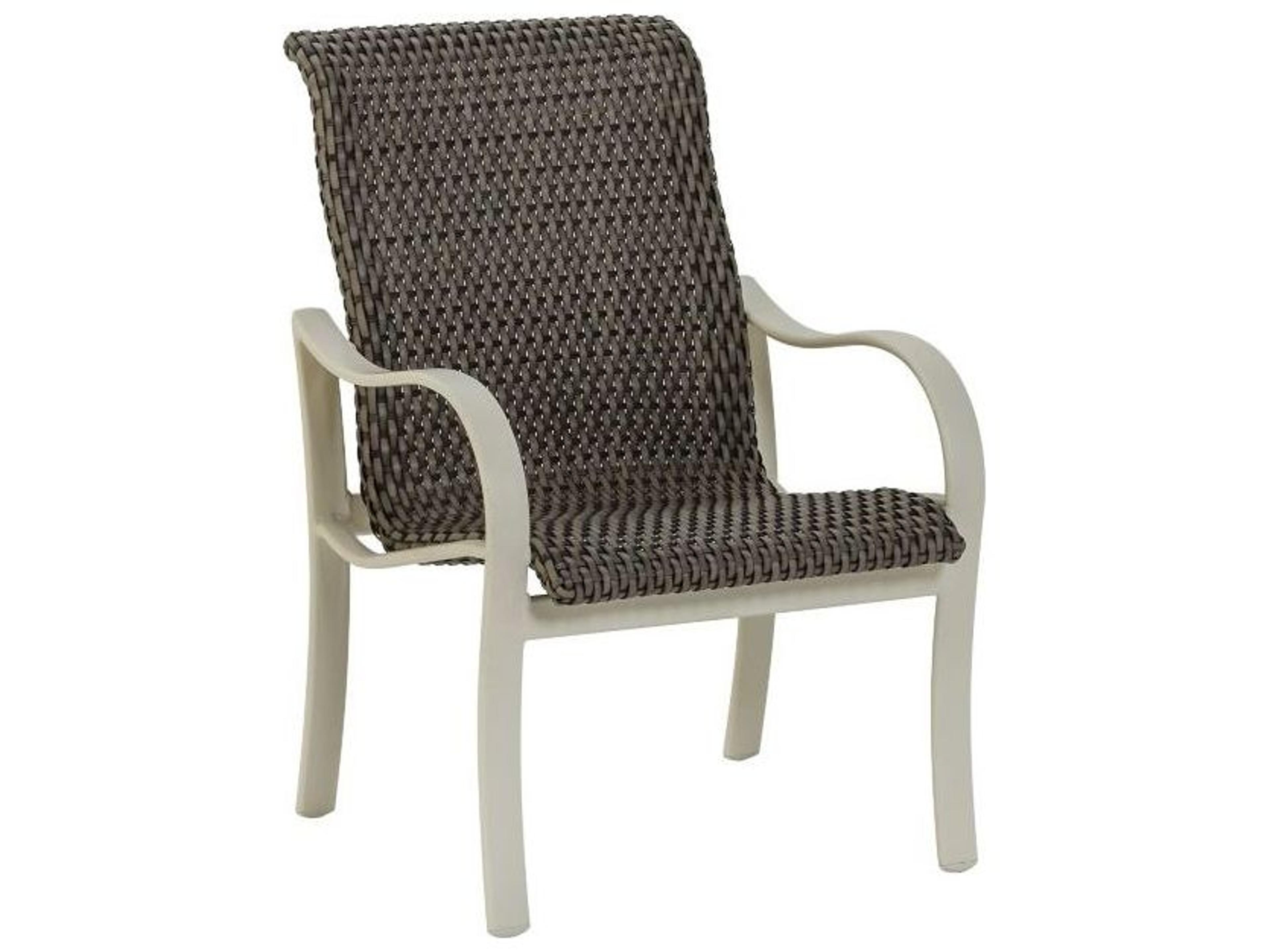 Shoreline Woven Wicker Outdoor Patio Dining Chair