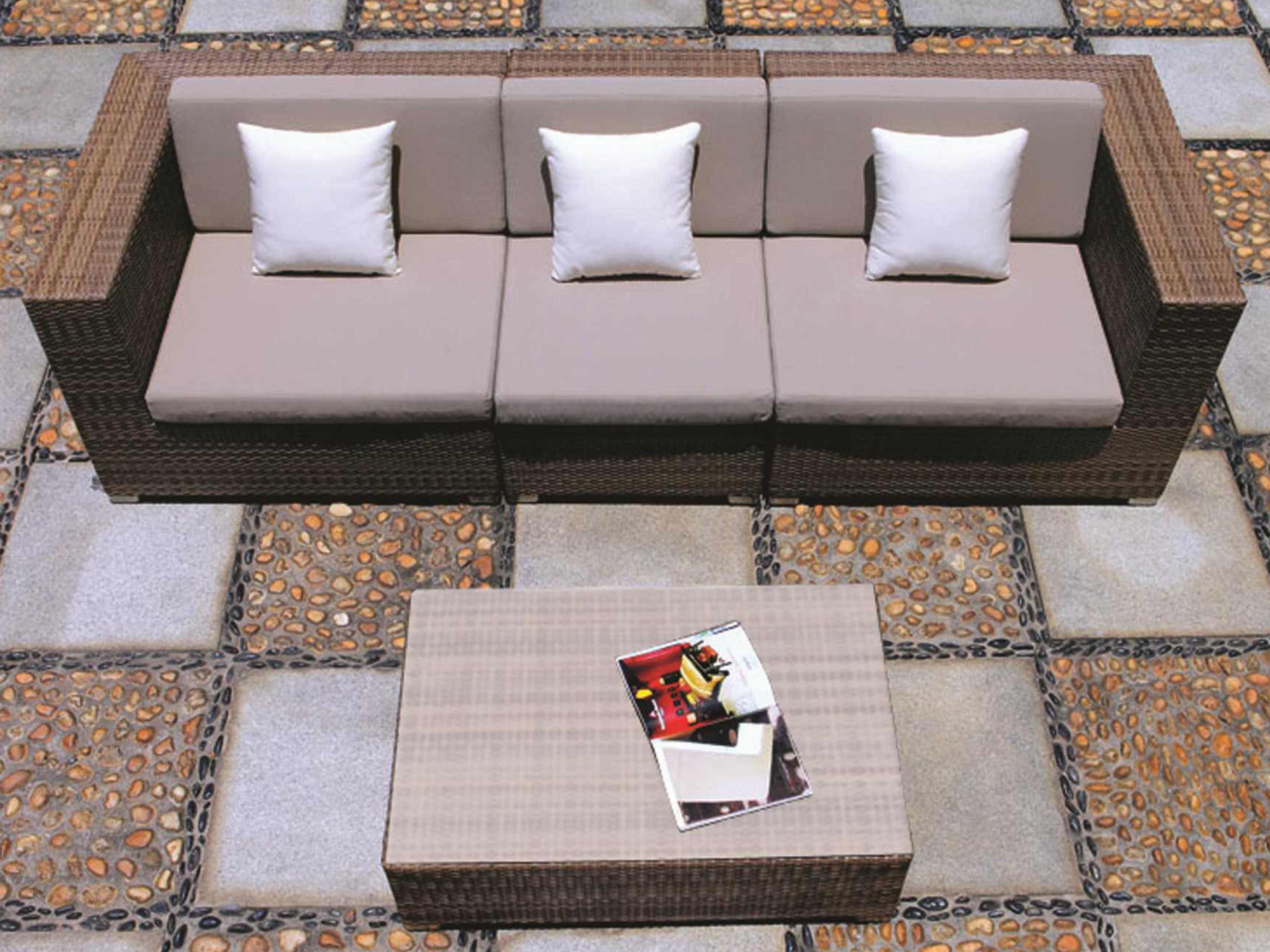 Arzo Woven Cushion Outdoor Lounge Set