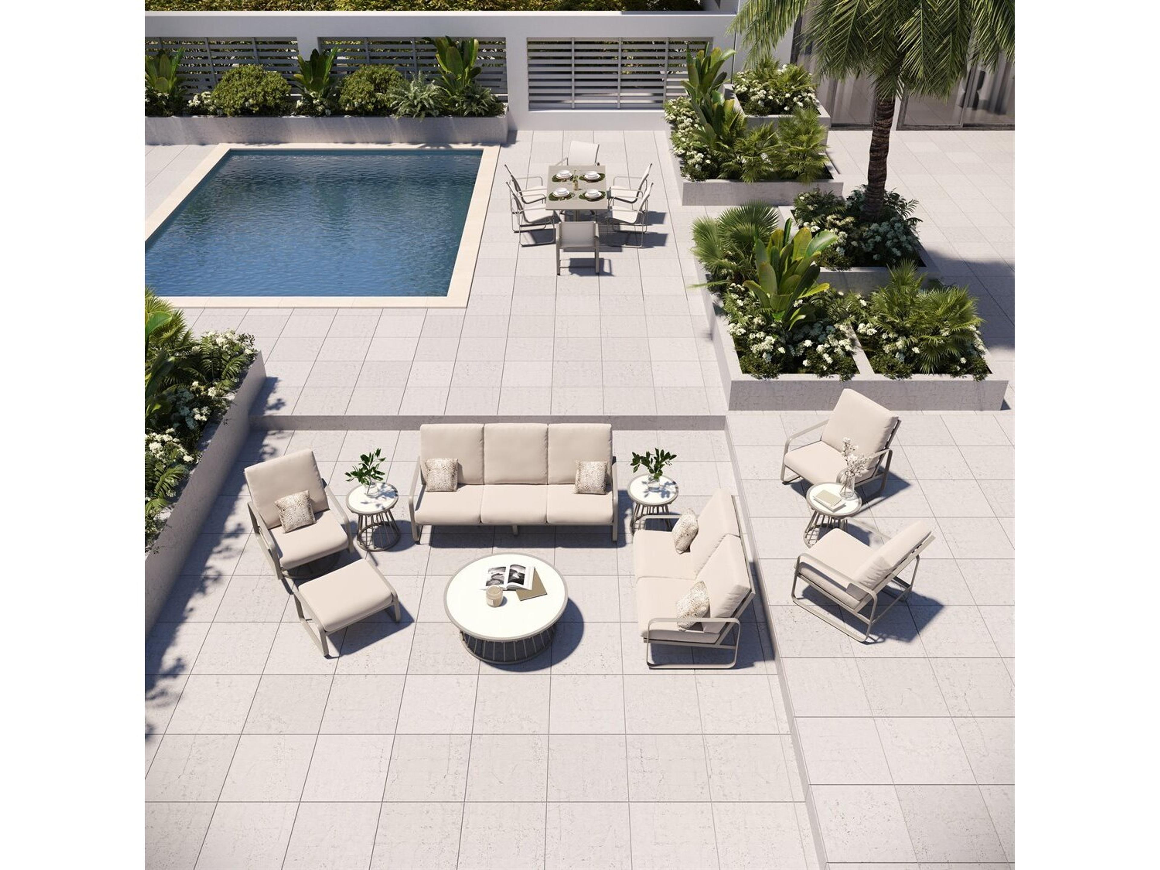 Tropitone Brasilia Cushion Lounge Set