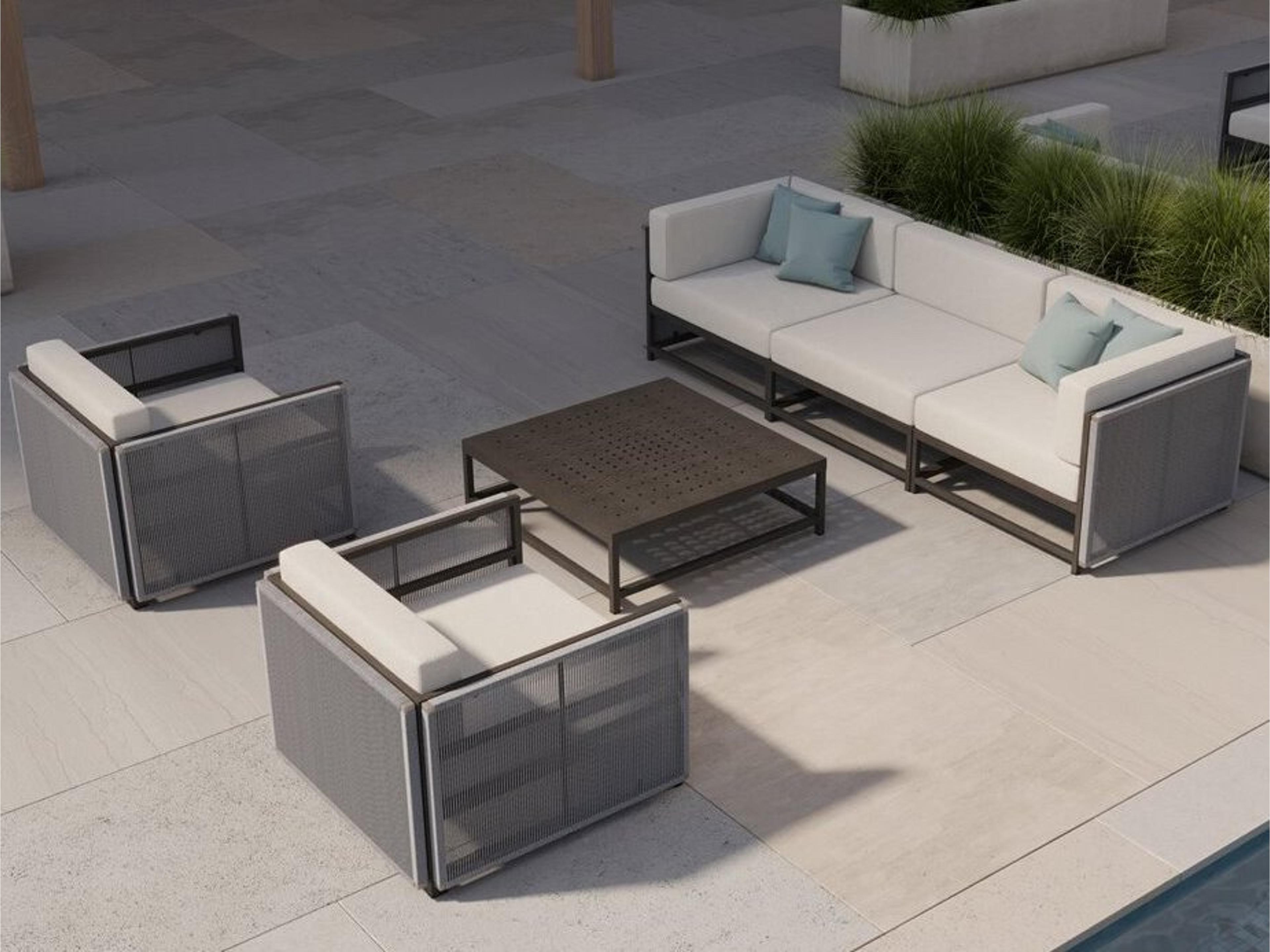 Tropitone Cabana Club Rope Sectional Lounge Set