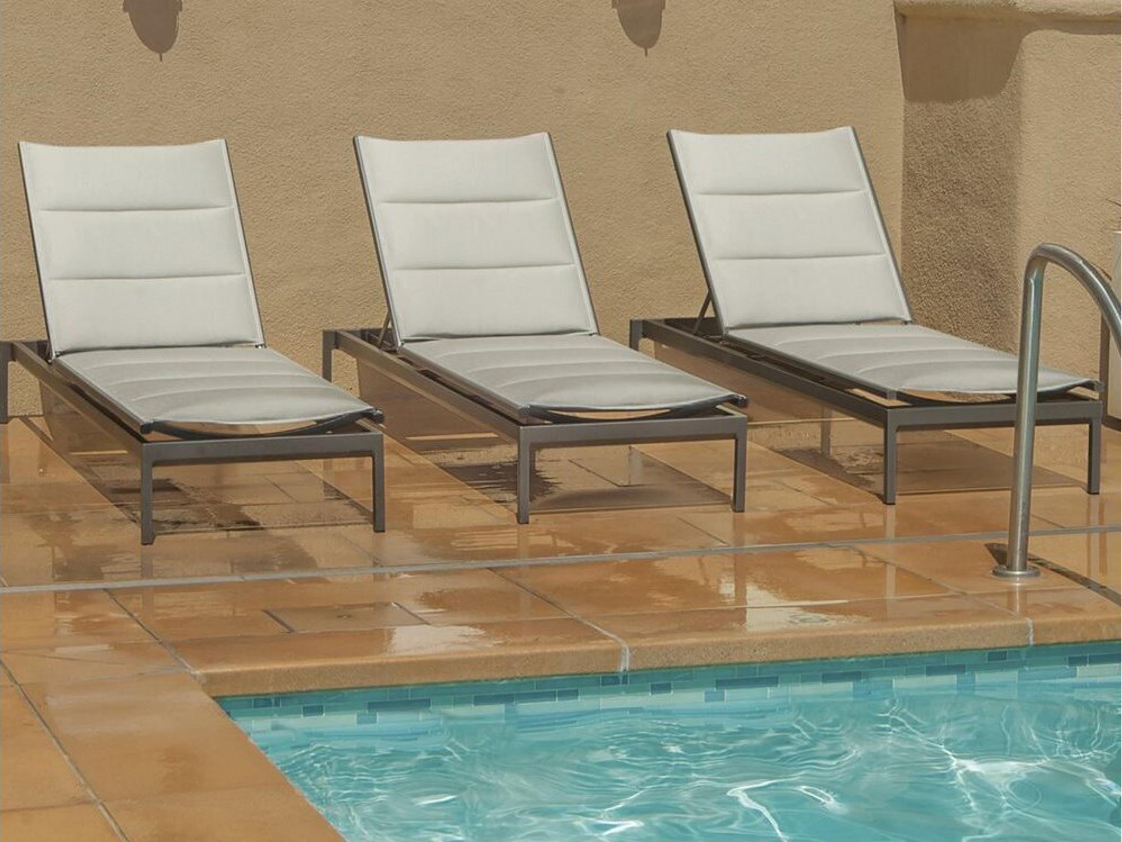 Cabana Club Padded Sling Lounge Set