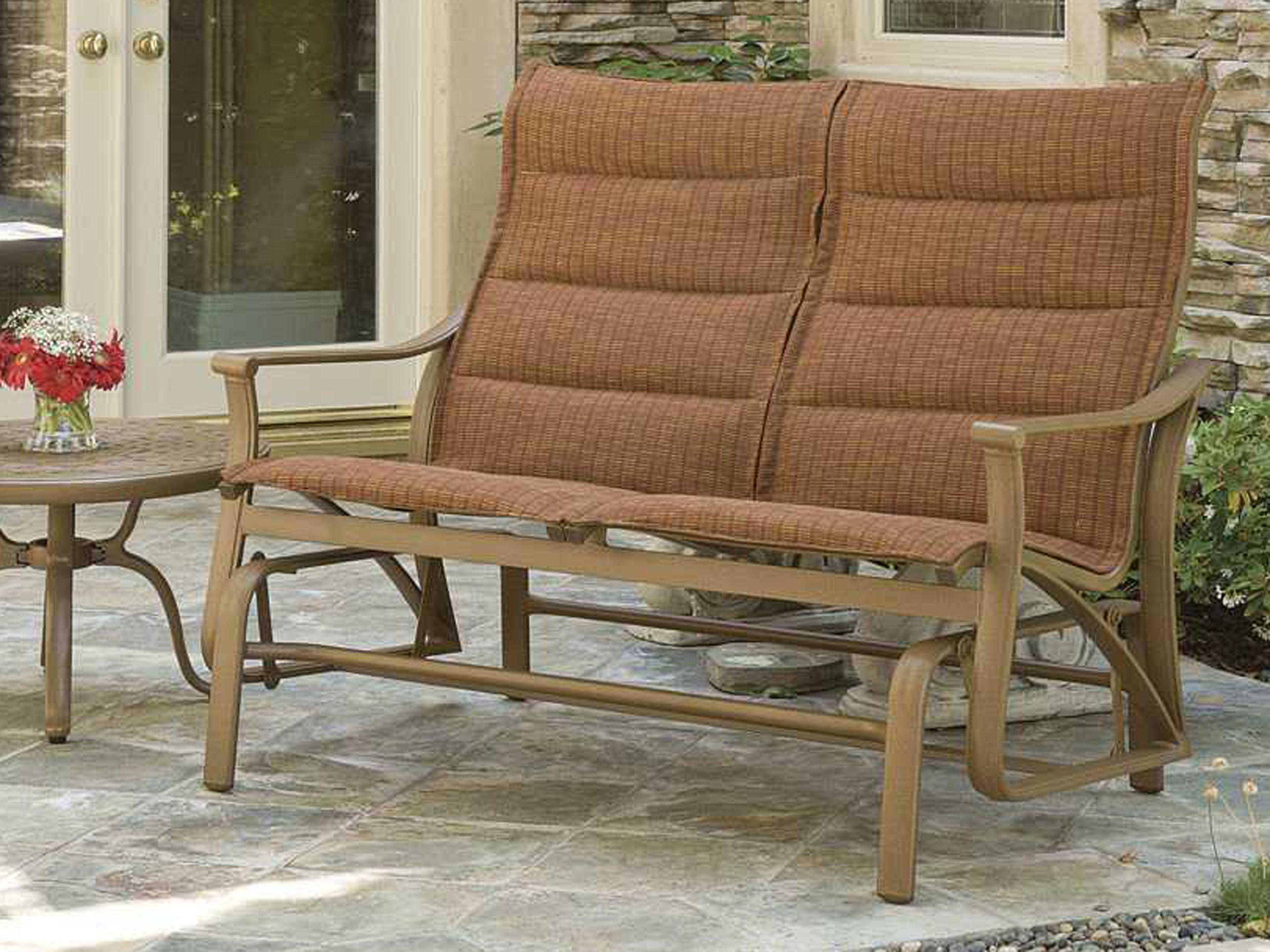Corsica Padded Sling Aluminum Patio Lounge Set