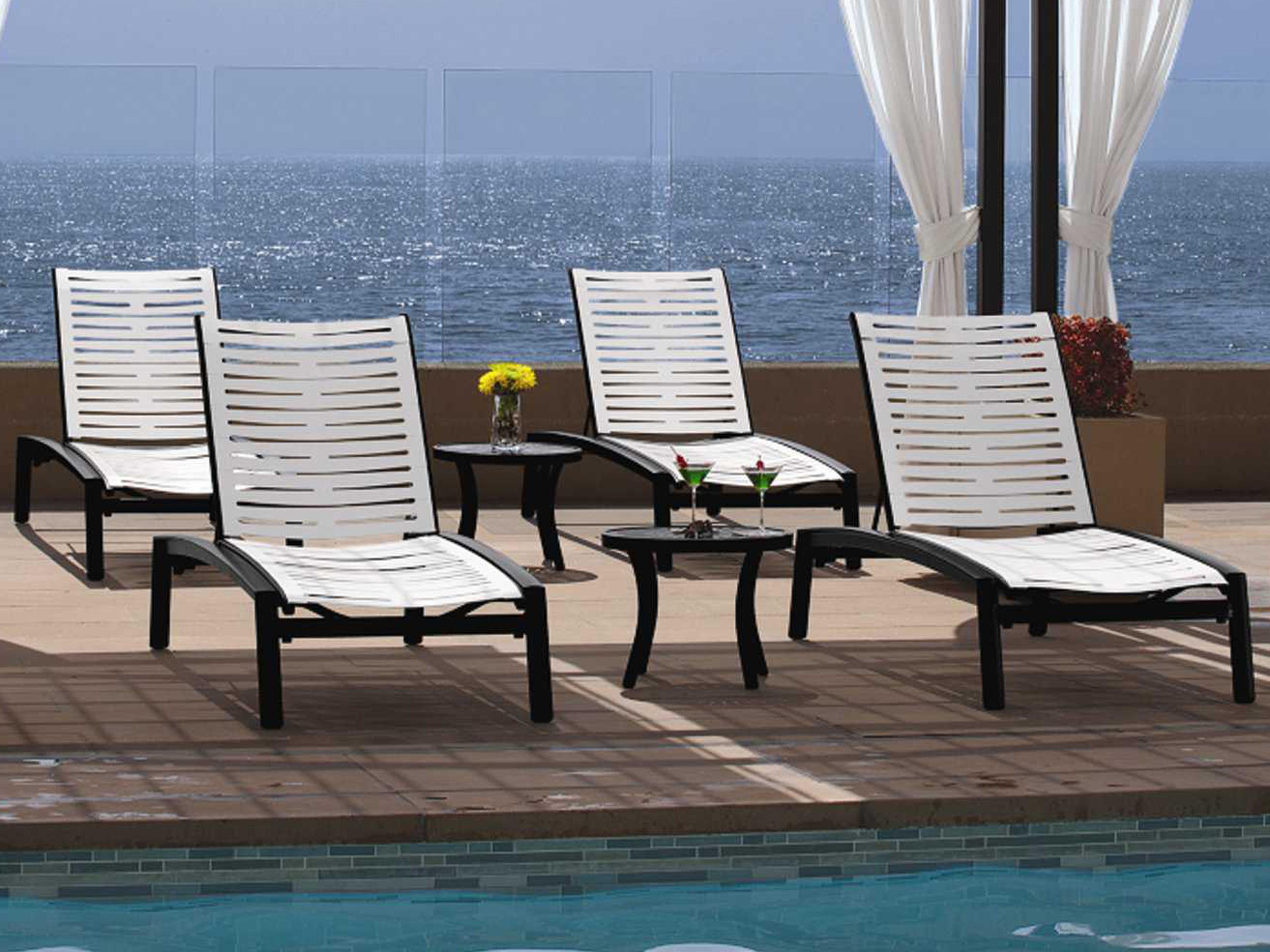 Elance Ez Span Aluminum Outdoor Patio Lounge Set