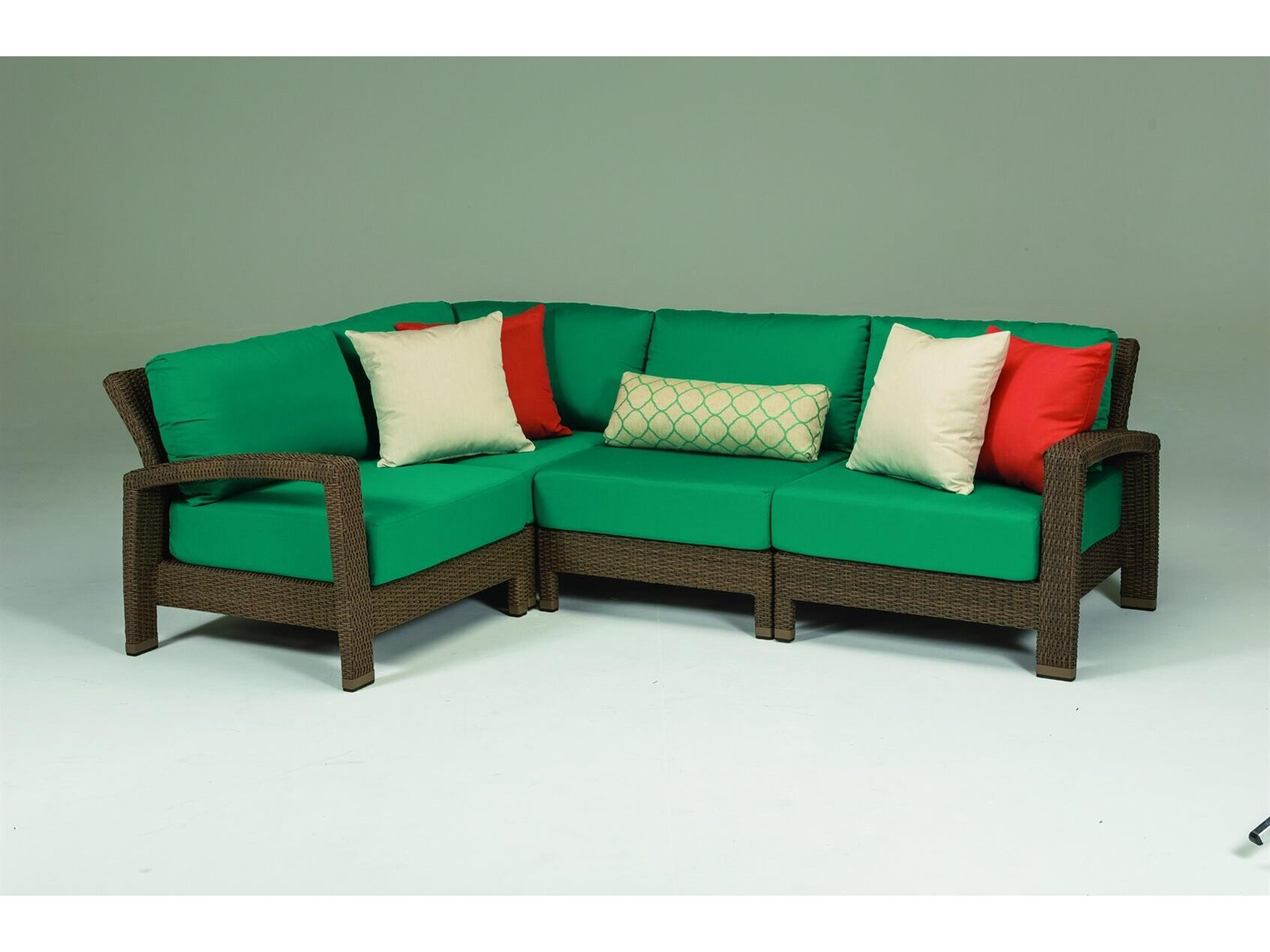 Evo Woven Deep Seating Sectional Lounge Set