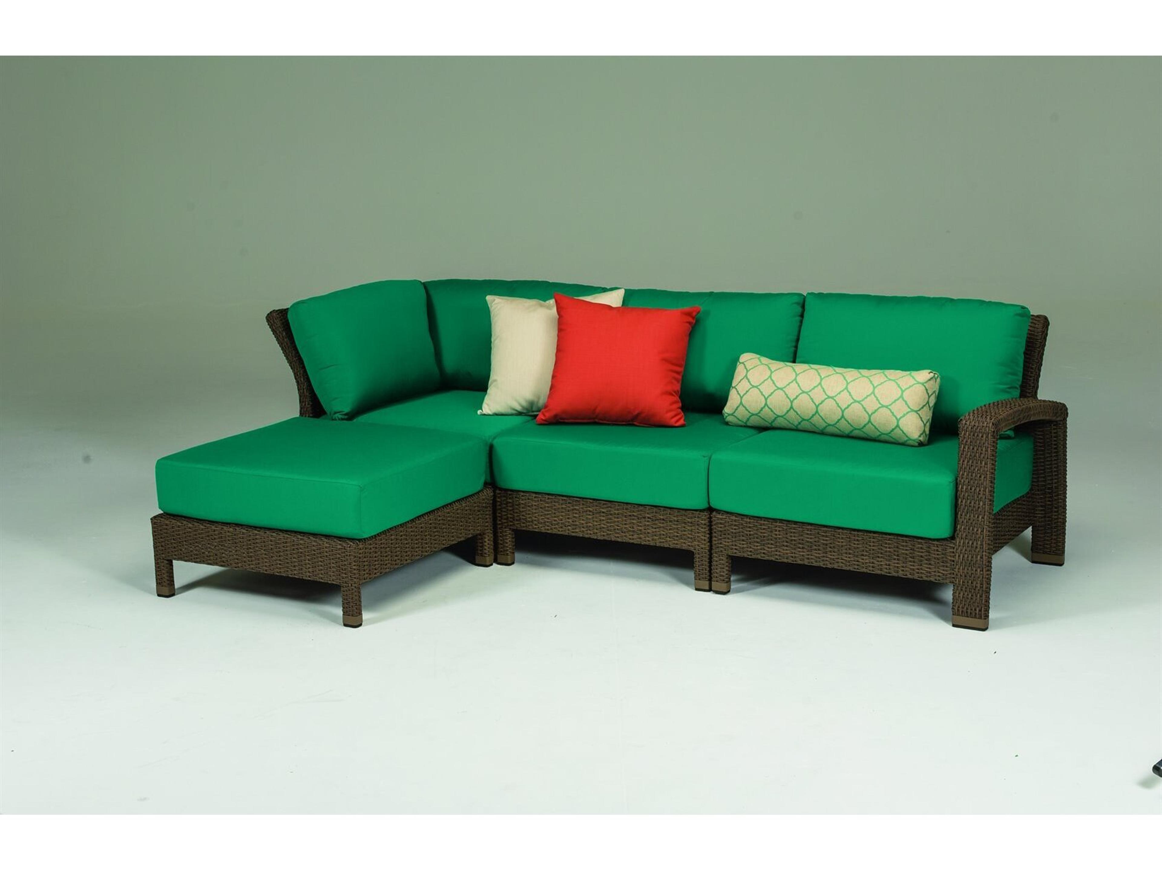 Evo Woven Deep Seating Sectional Lounge Set