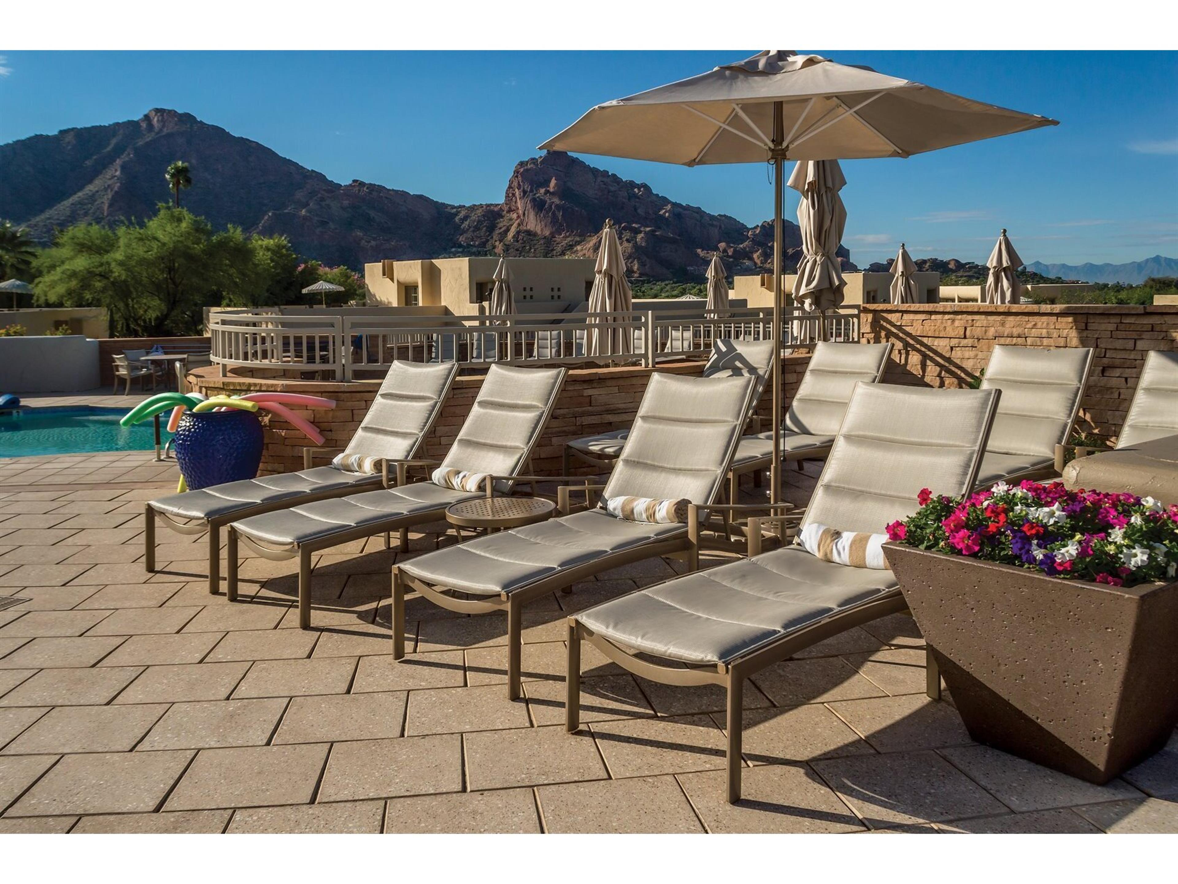 Kor Padded Sling Aluminum Lounge Set