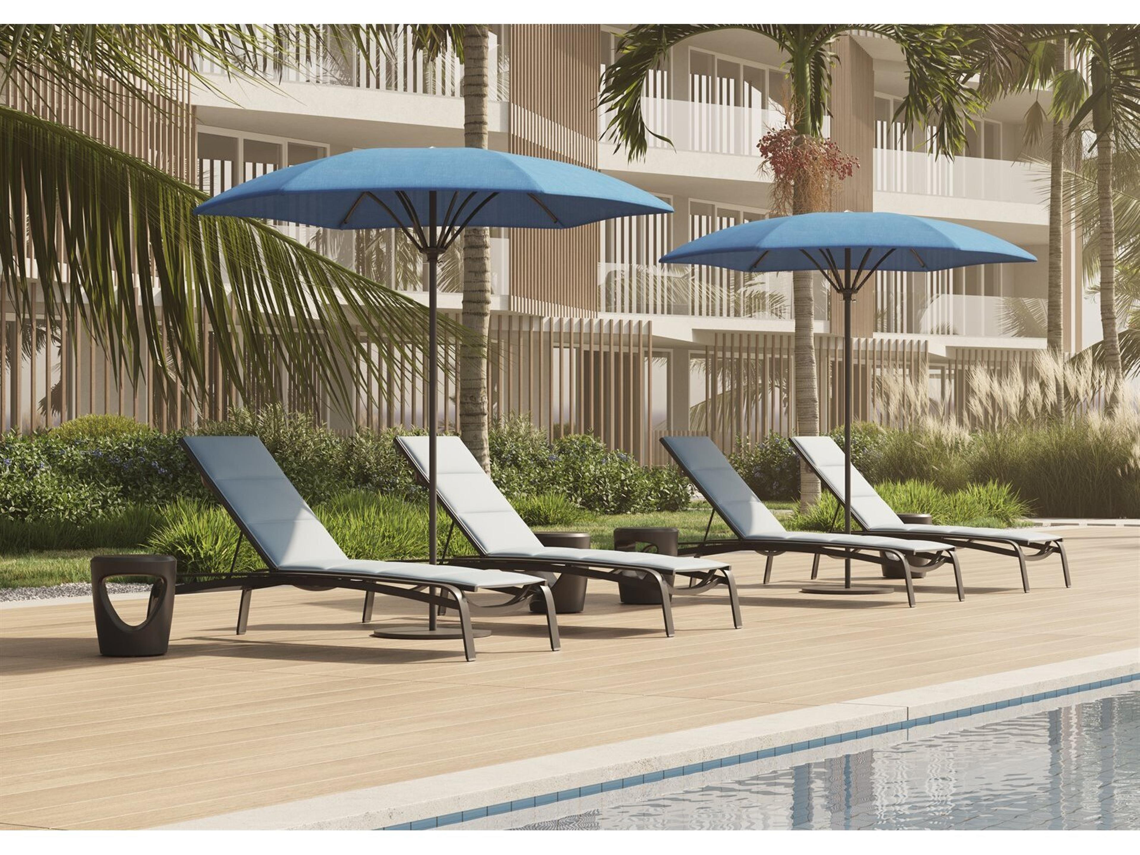 Laguna Beach Relaxed Sling Aluminum Lounge Set