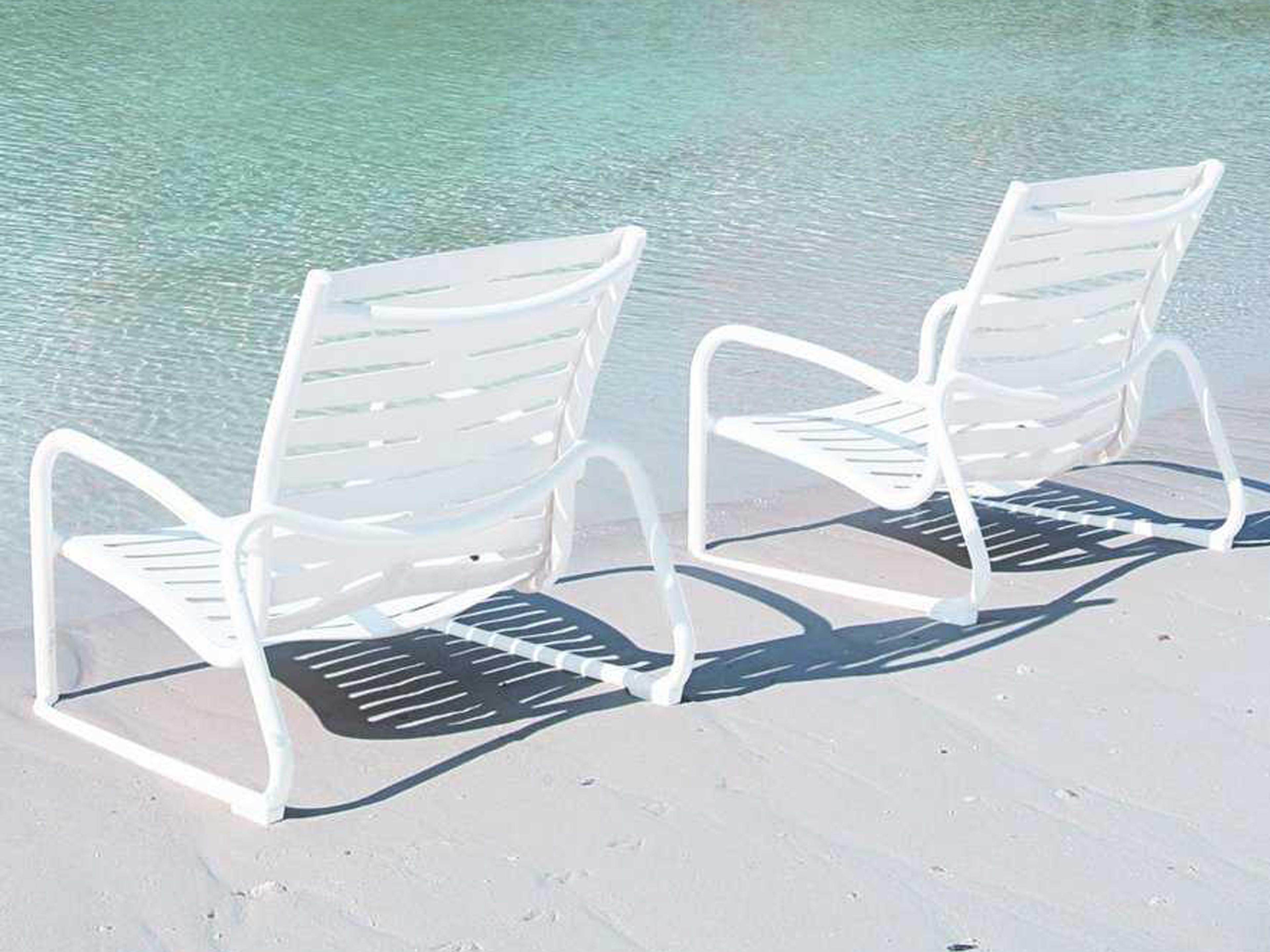 Millennia Ribbon Segment Aluminum Outdoor Lounge Set