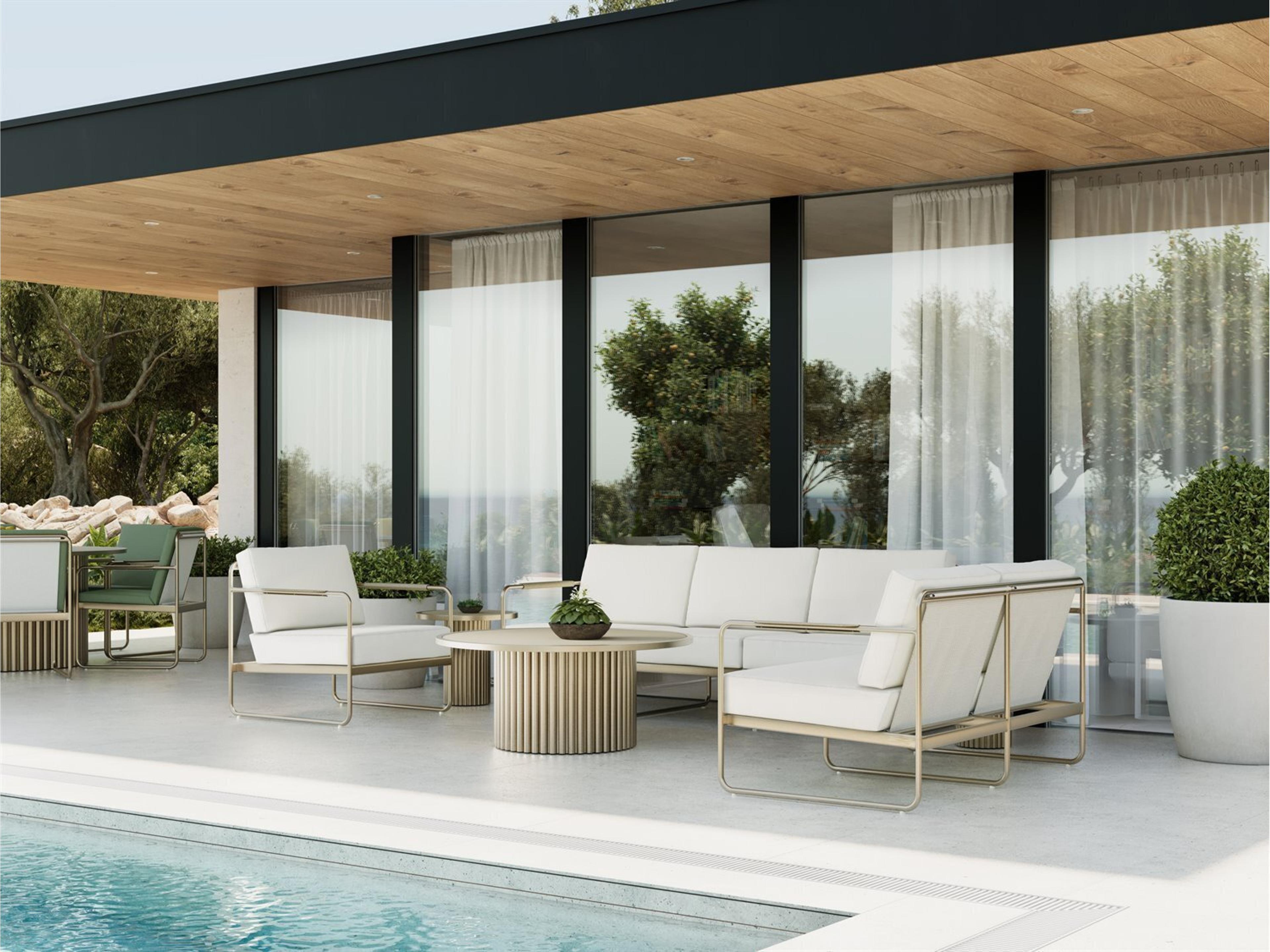 Mirage Cushion Aluminum Lounge Set