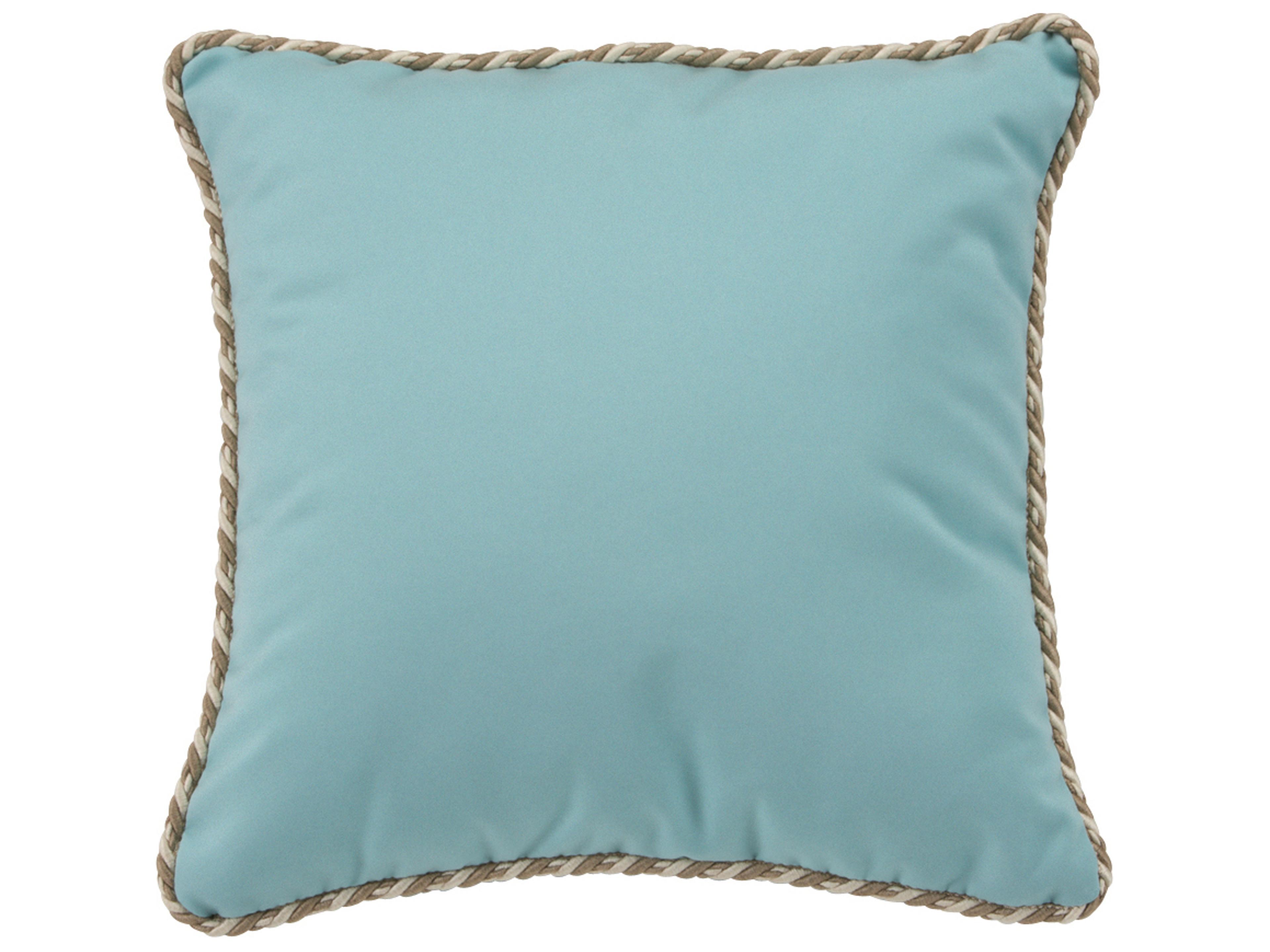 20'' Square Throw Pillow with Cord Welt