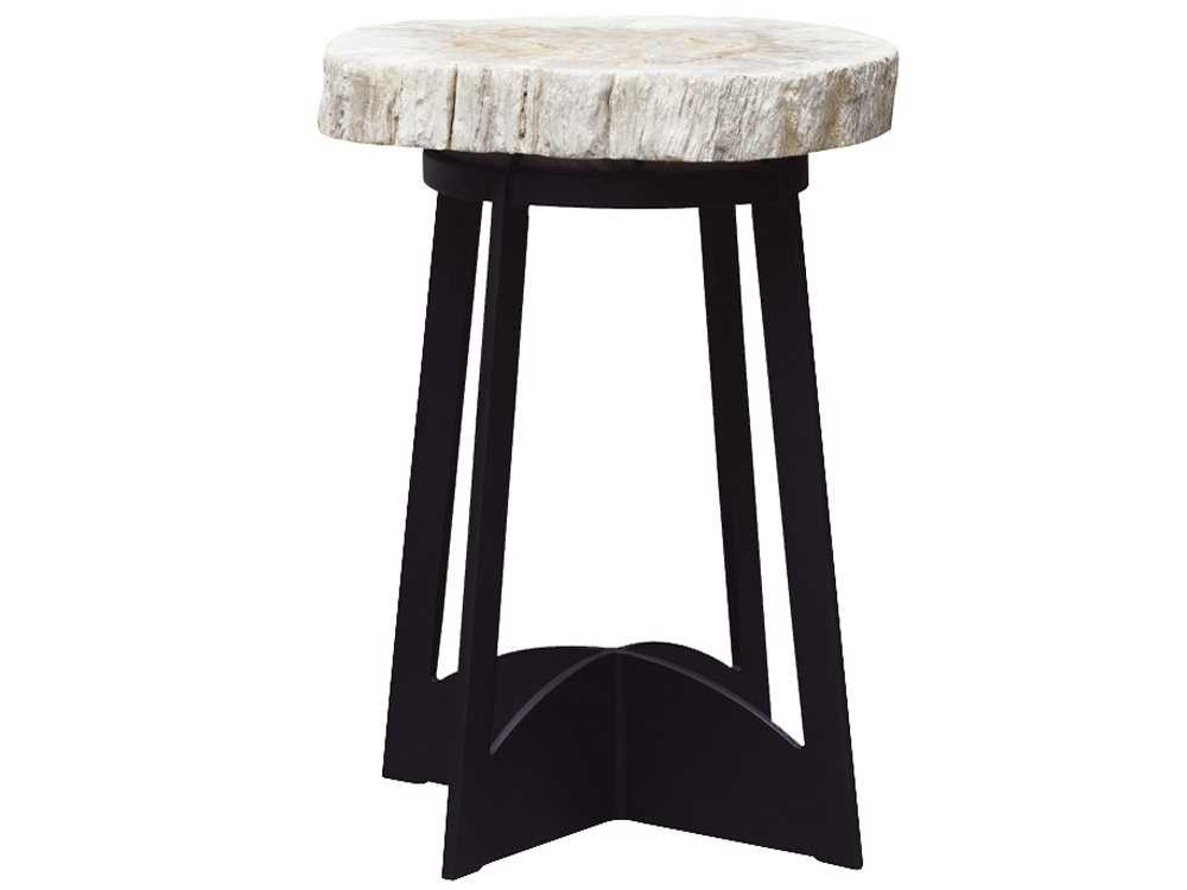 Alfresco Living Aluminum Round End Table