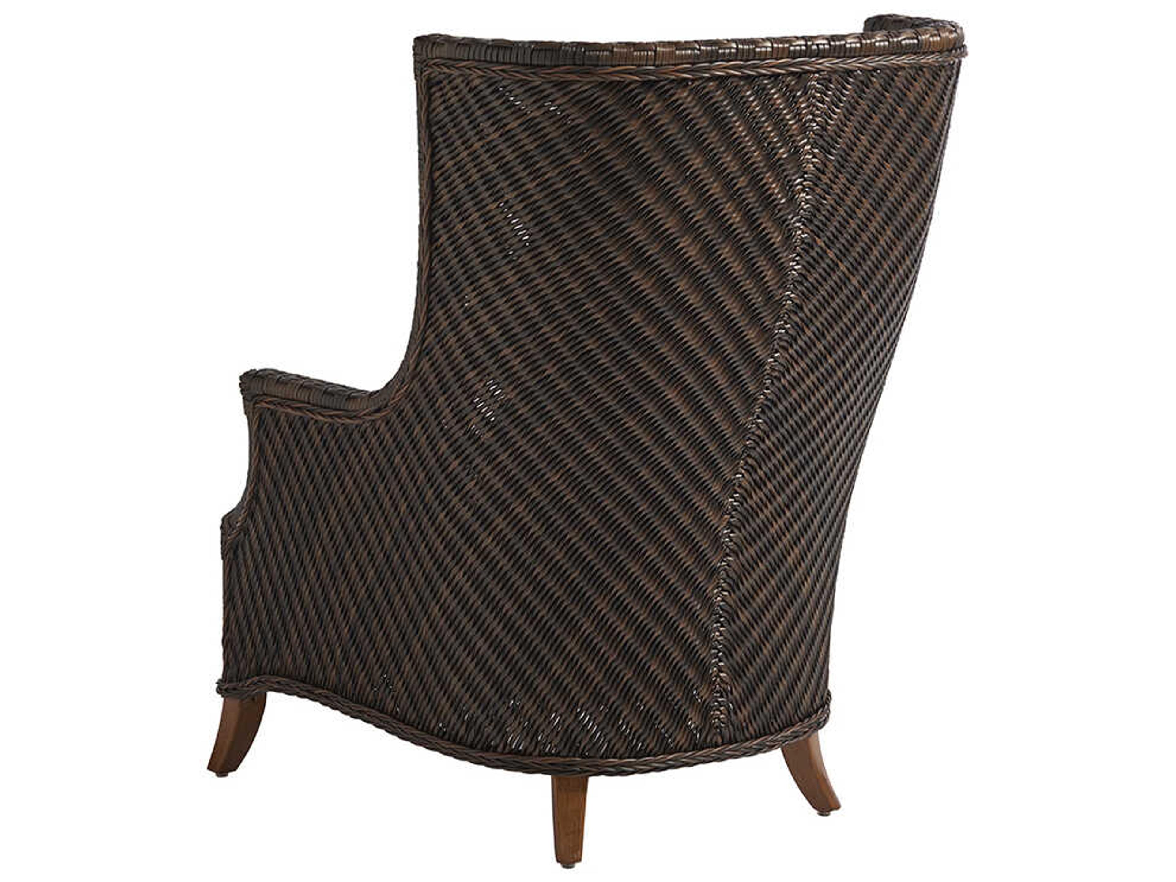 Tommy Bahama Outdoor Island Estate Lanai Wicker Wing Lounge Chair