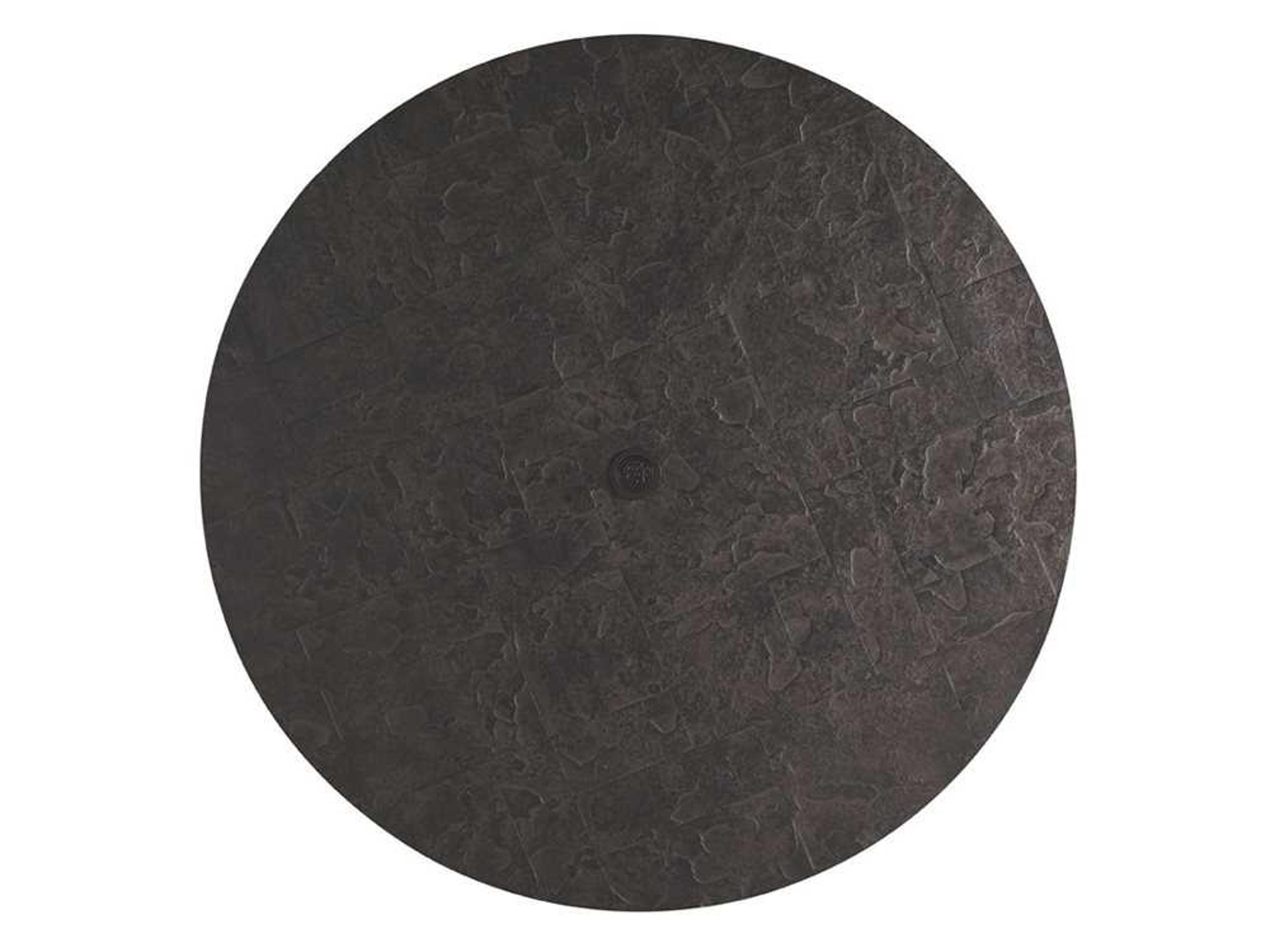 Blue Olive Round Weatherstone Table Top