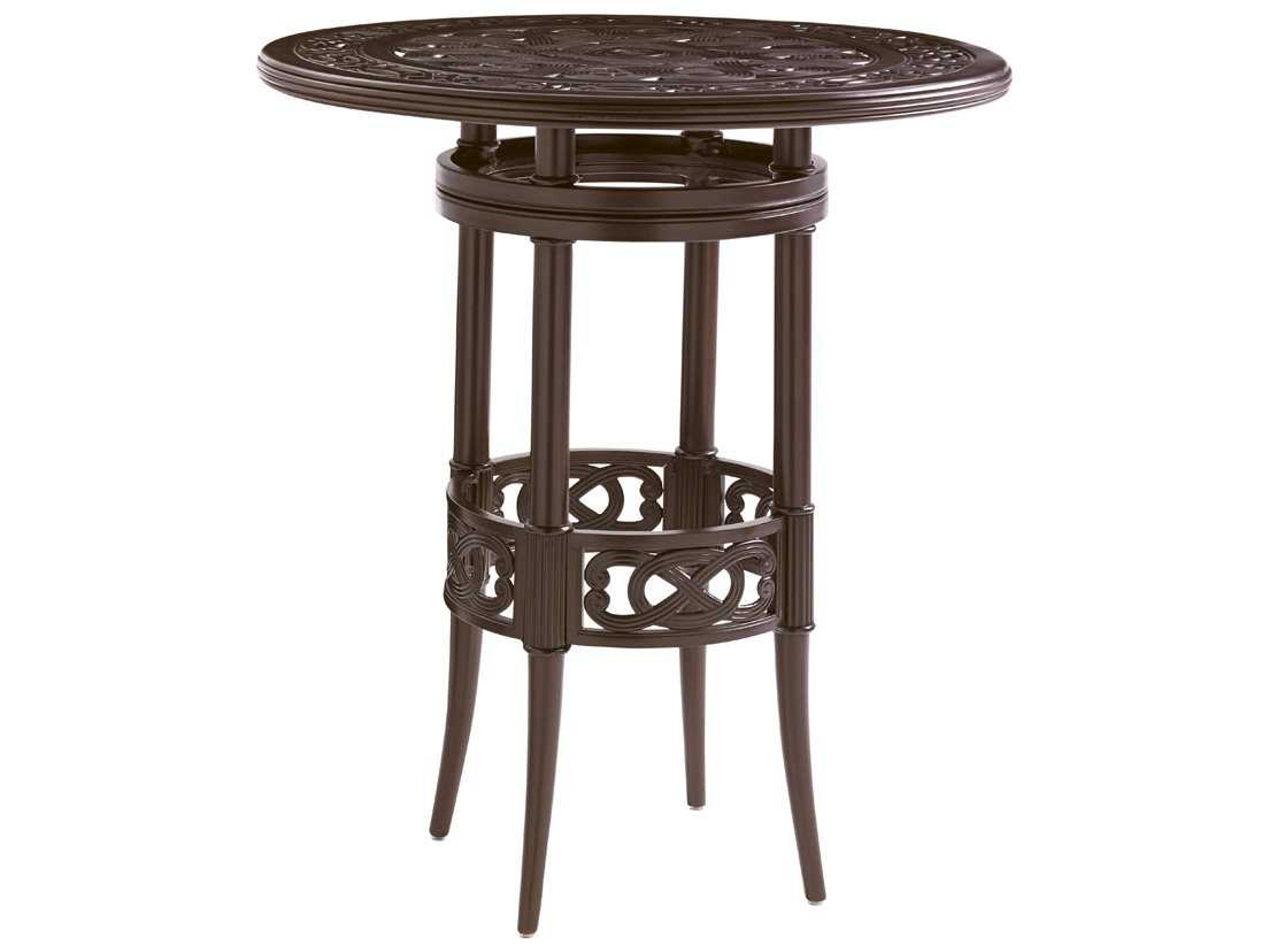 Black Sands Cast Aluminum Bistro Bar Table Base