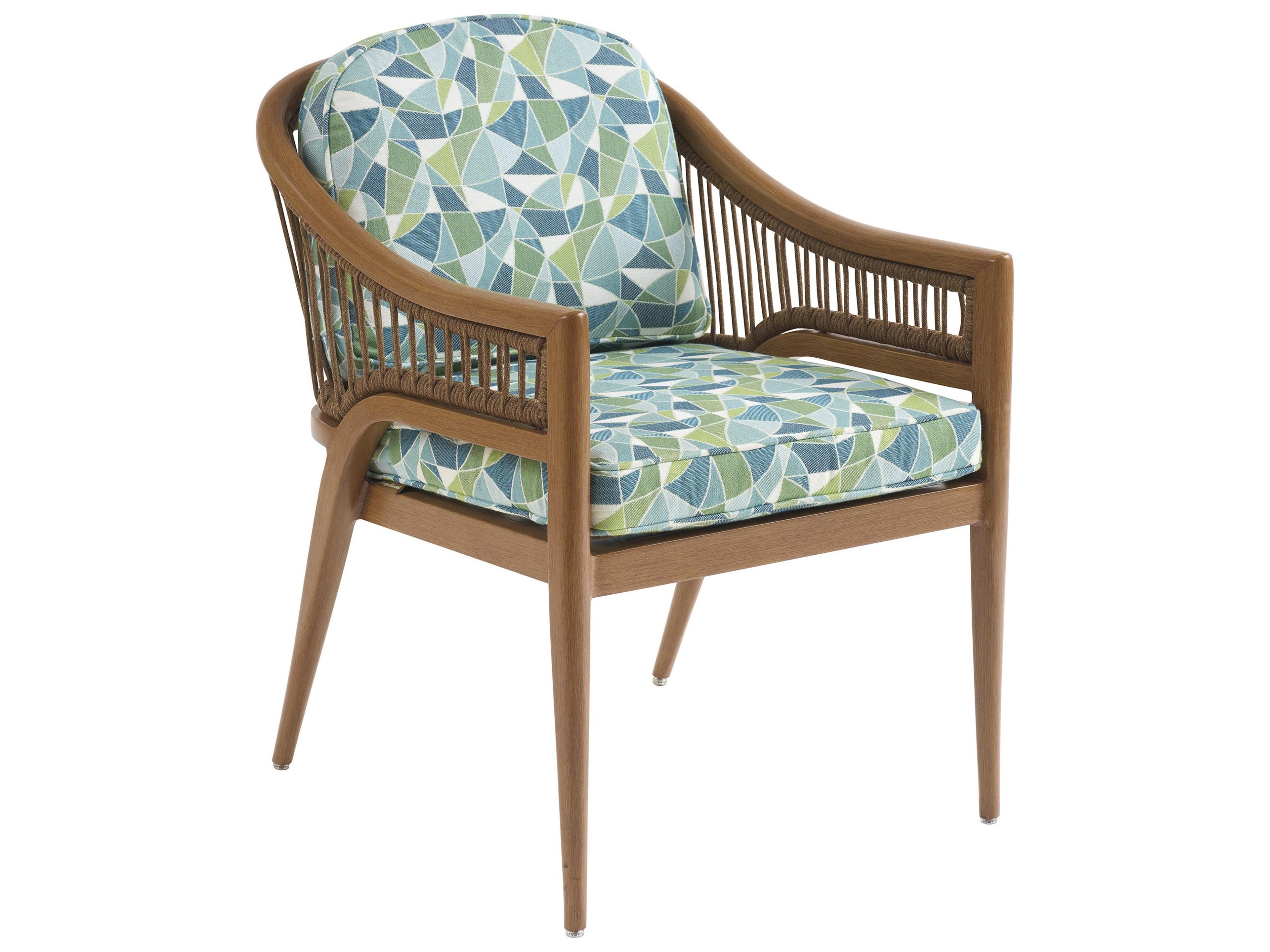 Palm Desert Poolside Aluminum Arm Dining Chair