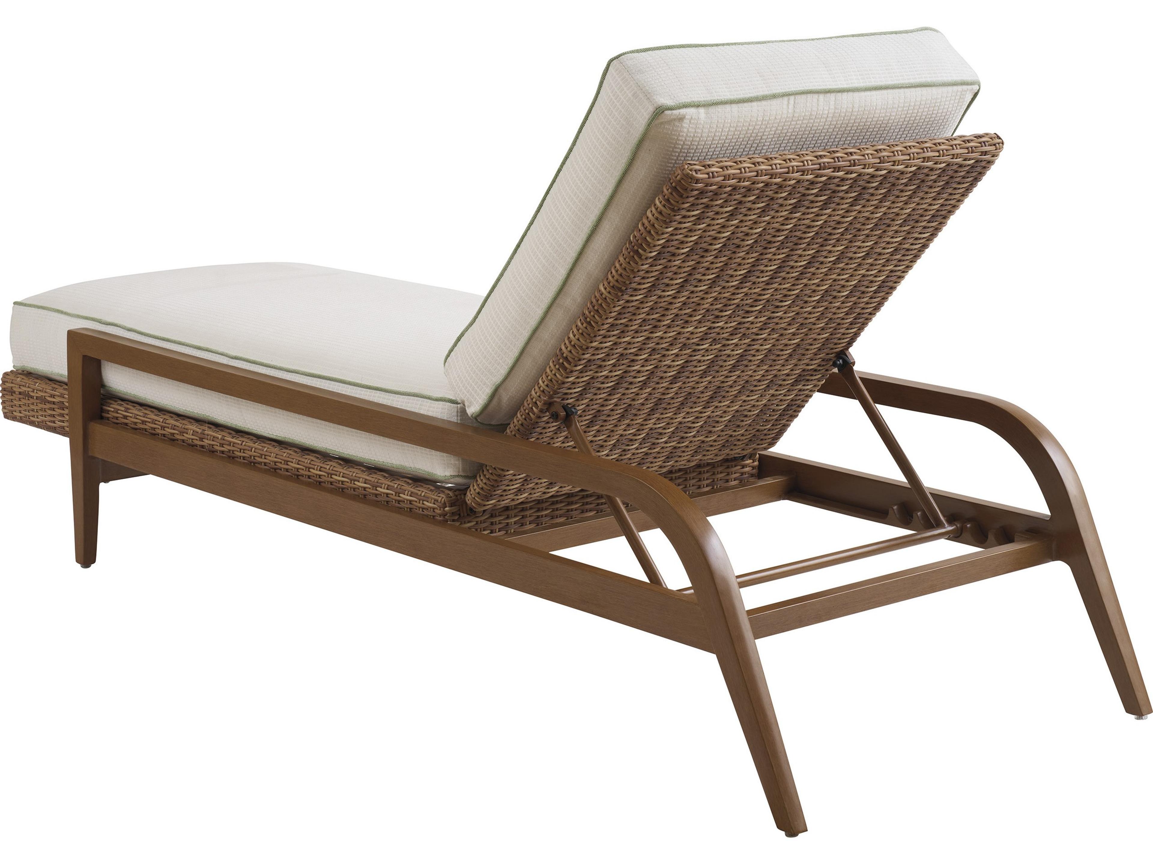 Tommy Bahama Outdoor Palm Desert Poolside Wicker Chaise Lounge