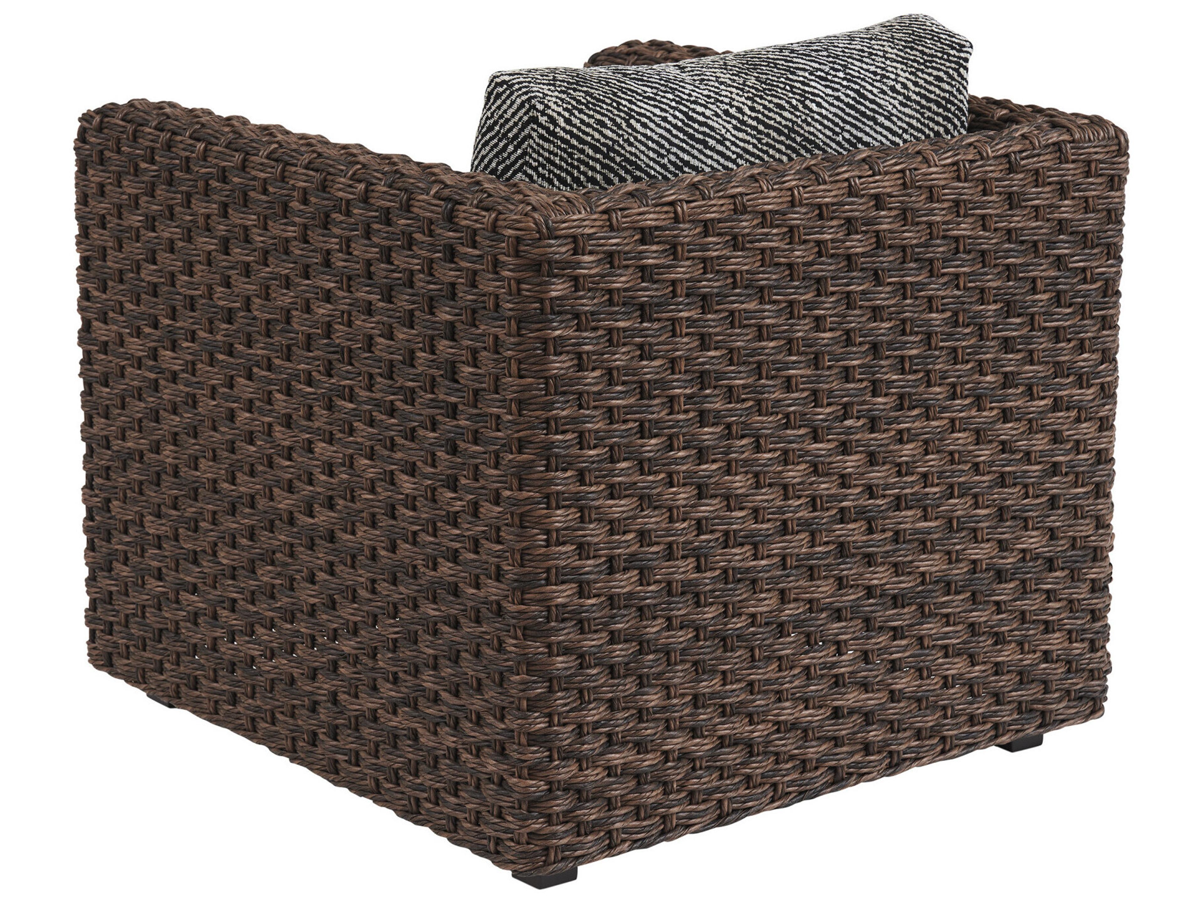 Tommy Bahama Outdoor Kilimanjaro Wicker Rich Tobacco Lounge Chair