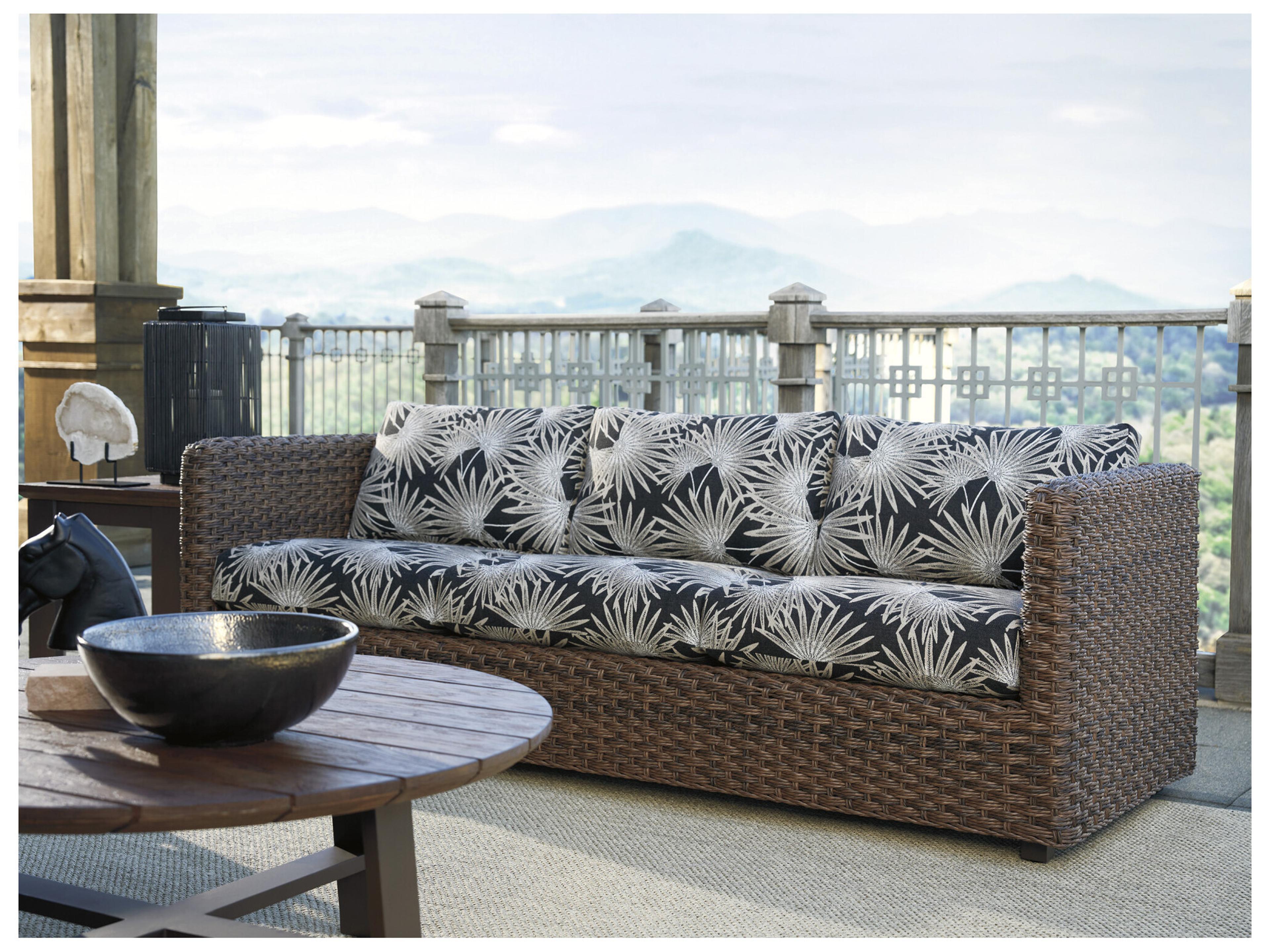 Tommy Bahama Outdoor Kilimanjaro Wicker Rico Sofa