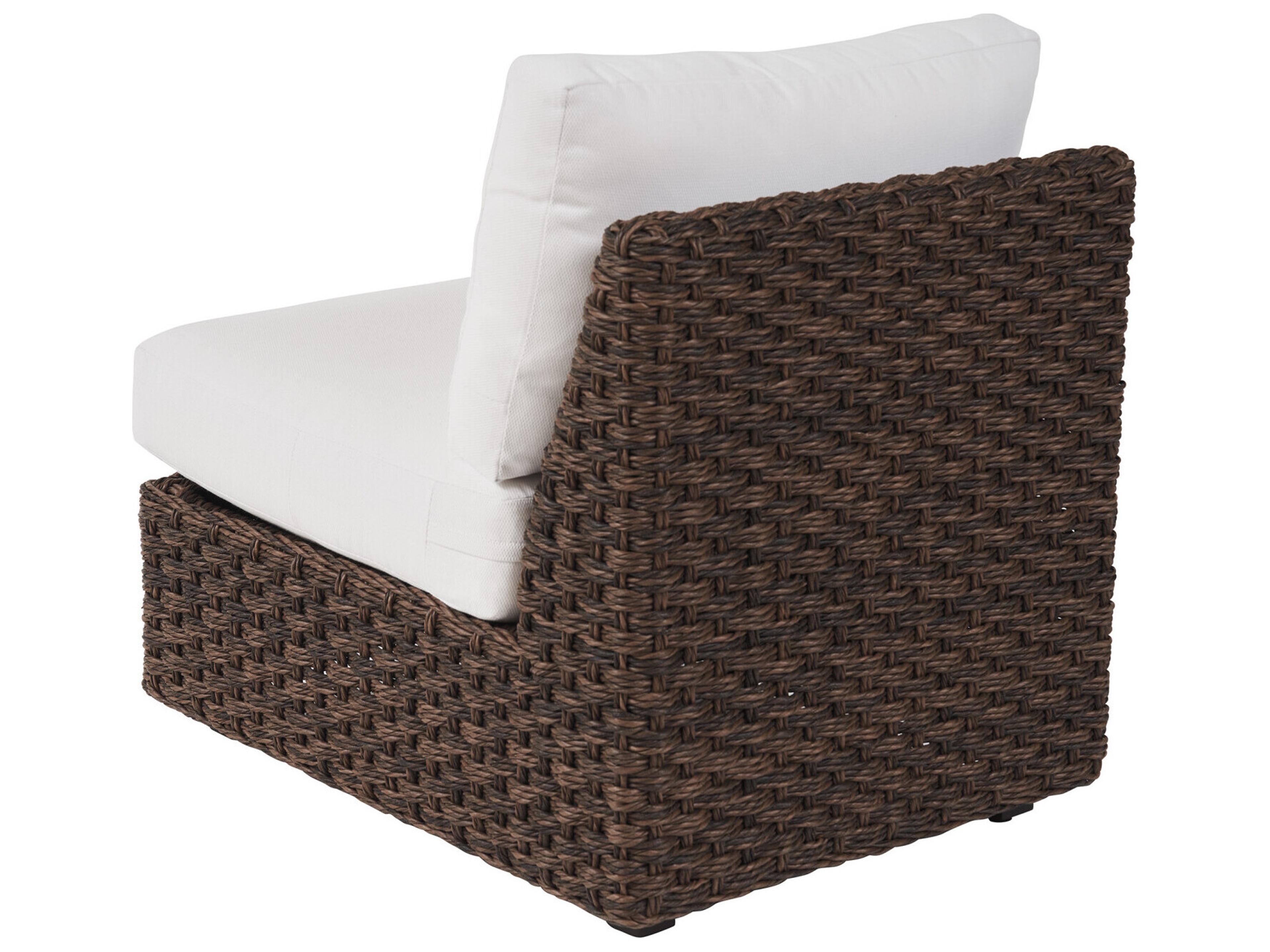 Tommy Bahama Outdoor Kilimanjaro Wicker Rich Tobacco Modular Lounge Chair