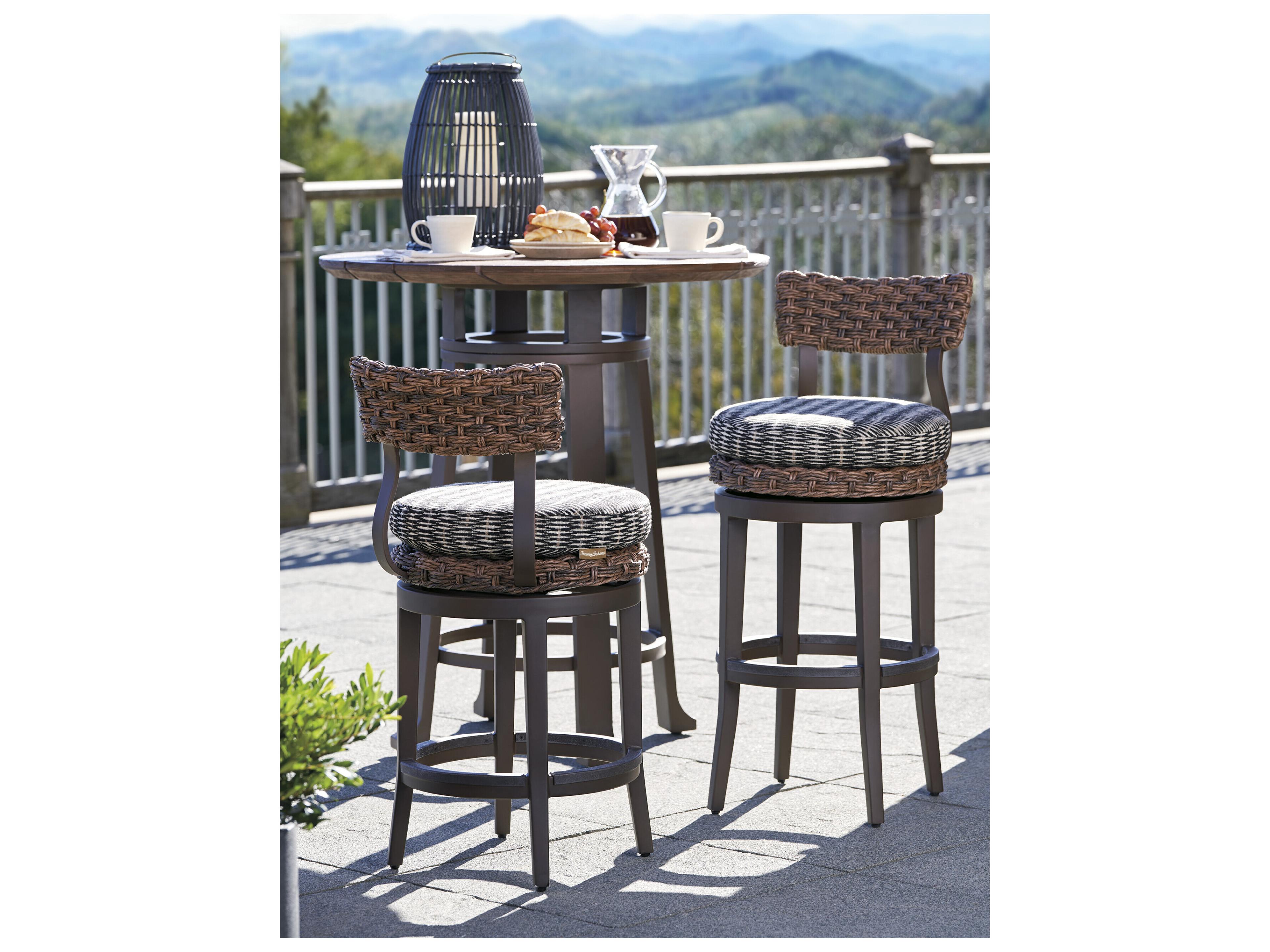Tommy Bahama Outdoor Kilimanjaro Teak Round Bistro Table Top