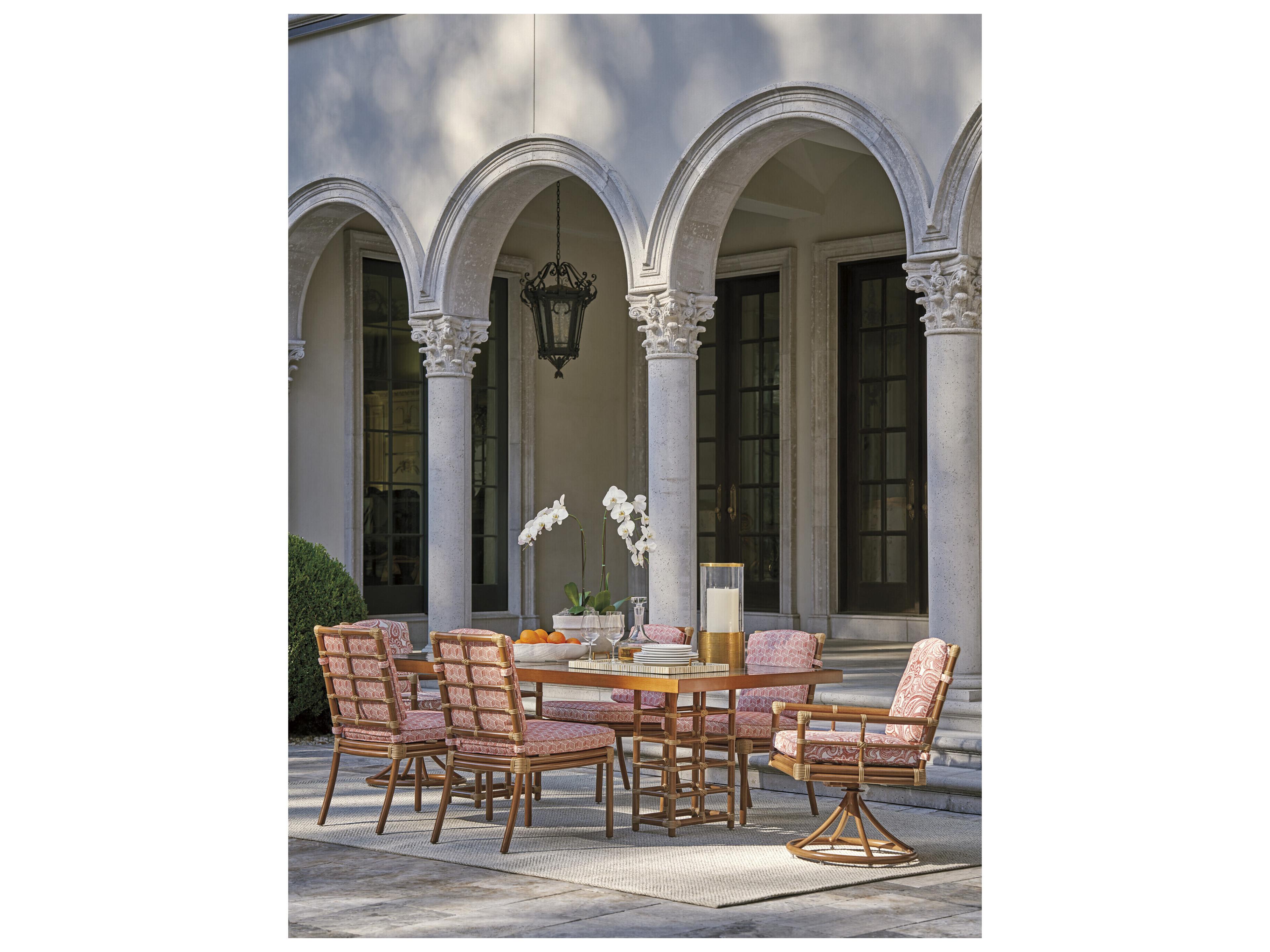 Tommy Bahama Outdoor Sandpiper Bay Aluminum Wicker Dining Side Chair