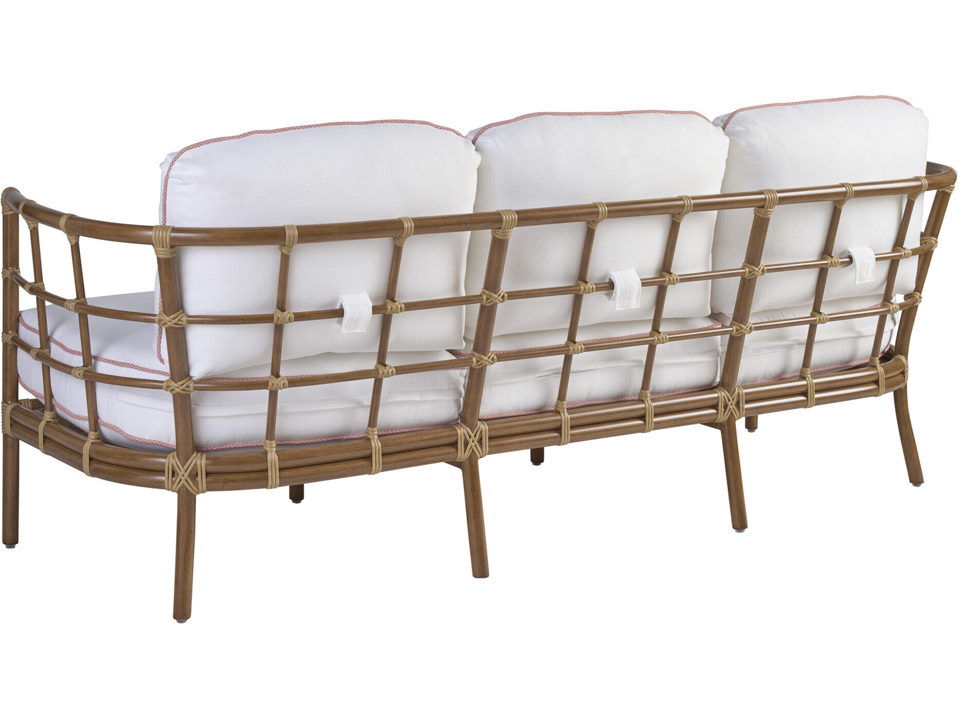 Tommy Bahama Outdoor Sandpiper Bay Aluminum Wicker Sofa