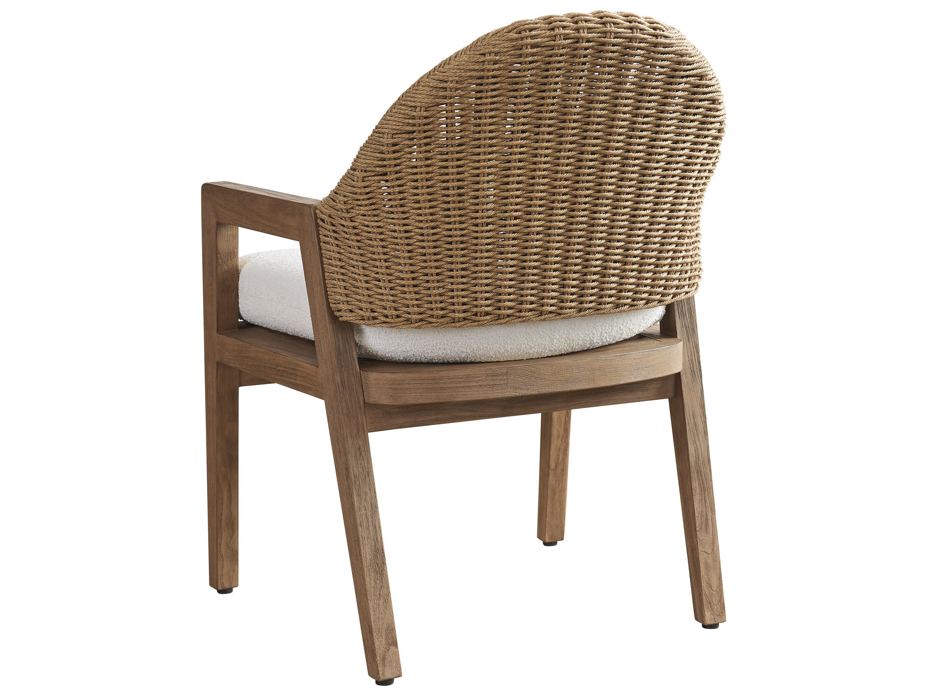 Tommy Bahama Outdoor Isle Of Palms Wicker Arm Dining Chair