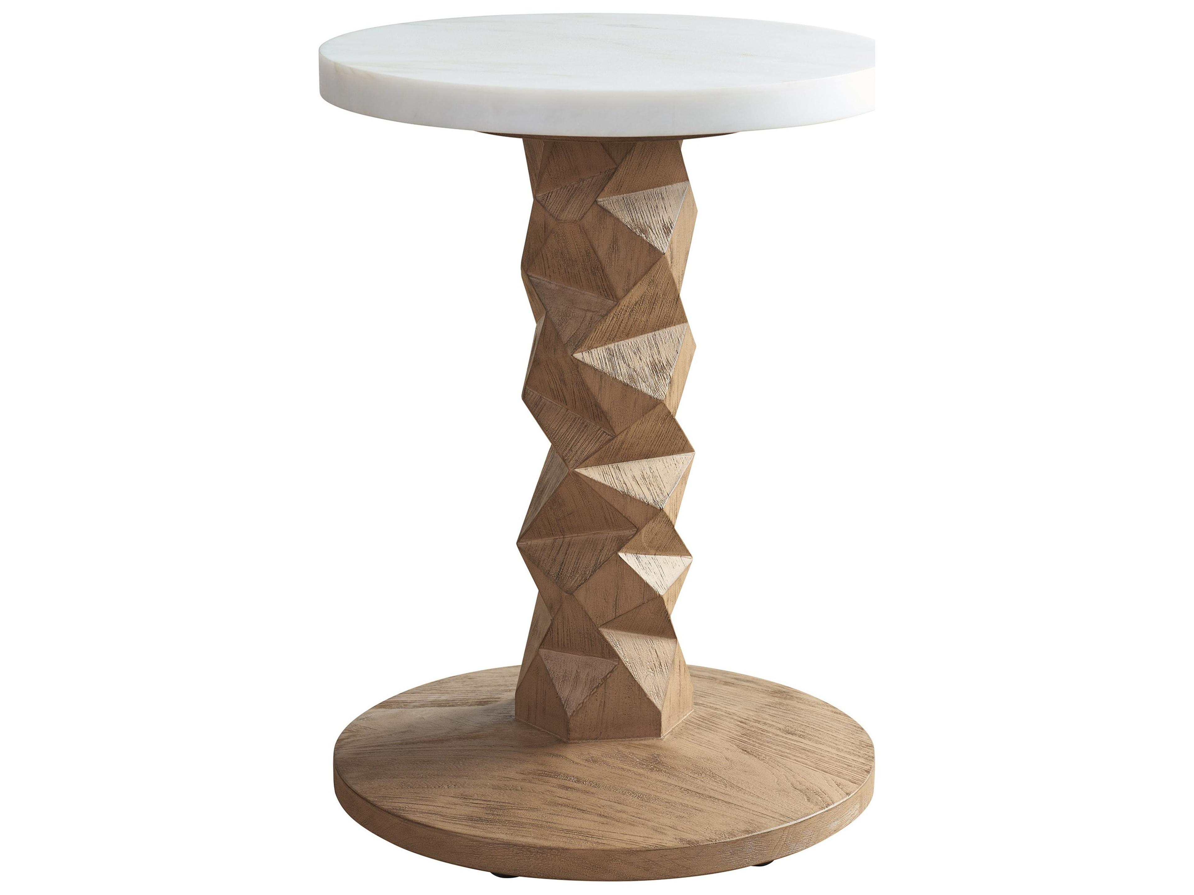 Isle Of Palms Teak 16" Round Accent Table