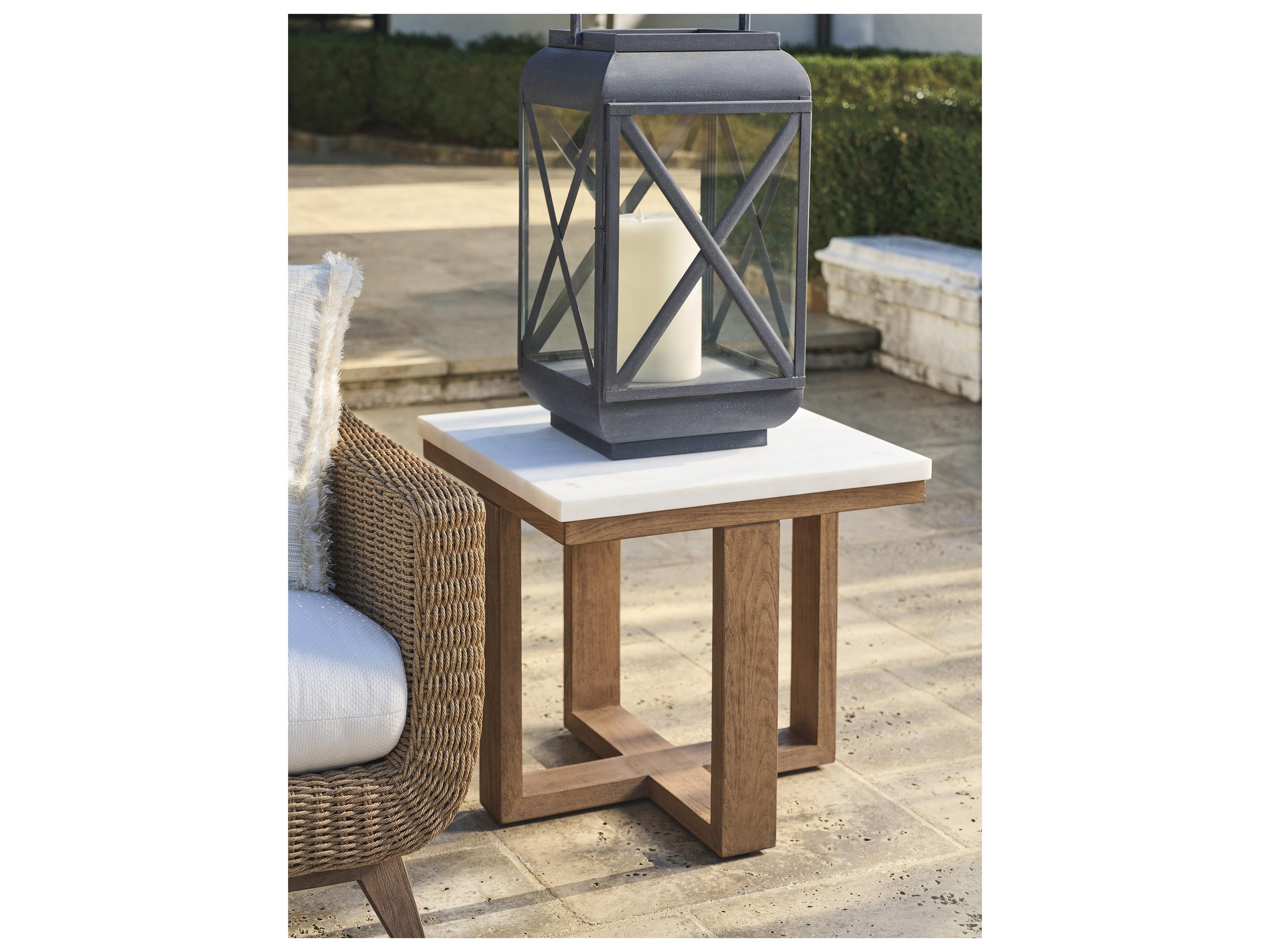 Tommy Bahama Outdoor Isle Of Palms Teak 23" Square End Table