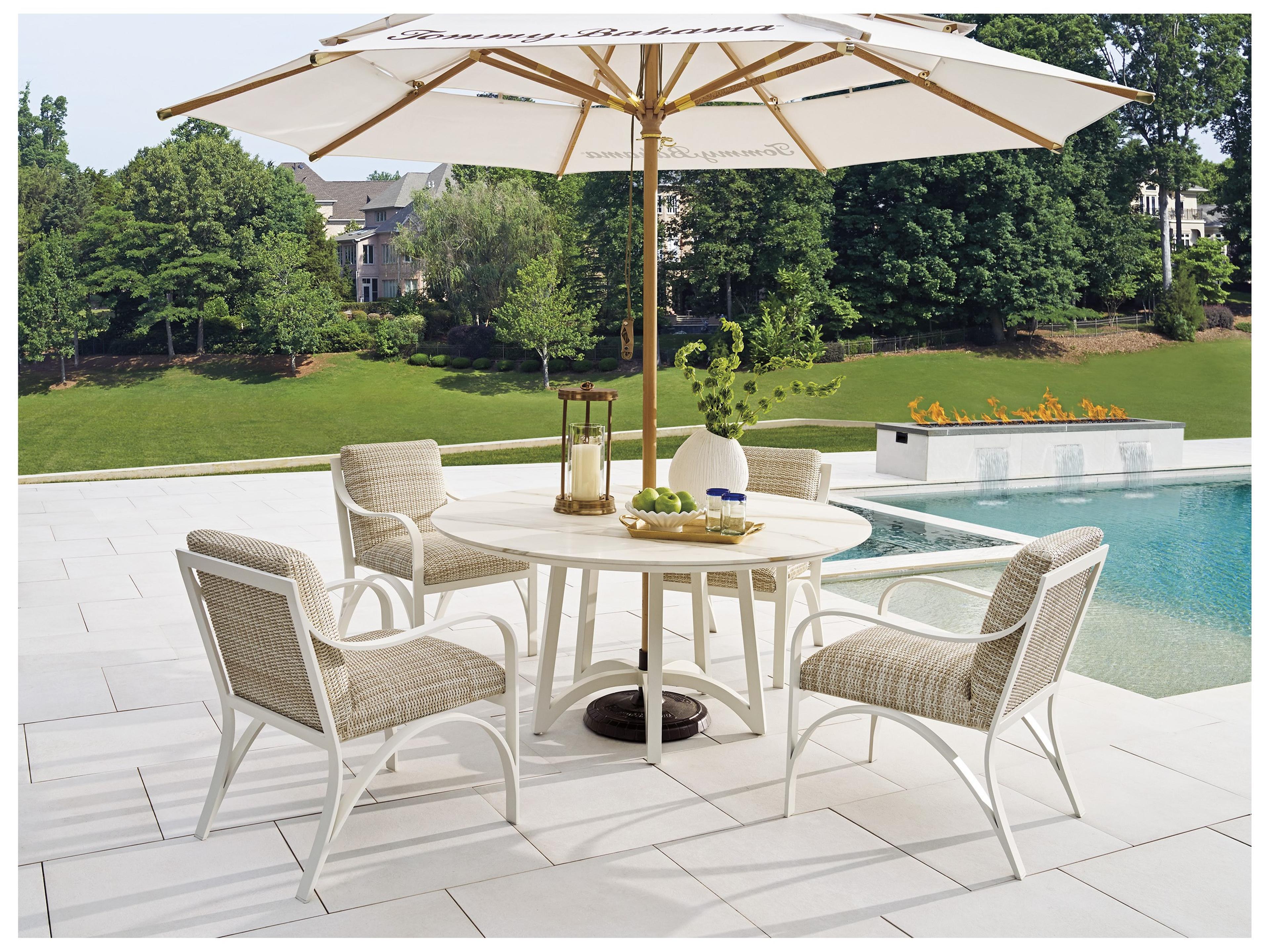 Tommy Bahama Outdoor Sand Dune Round Dining Table