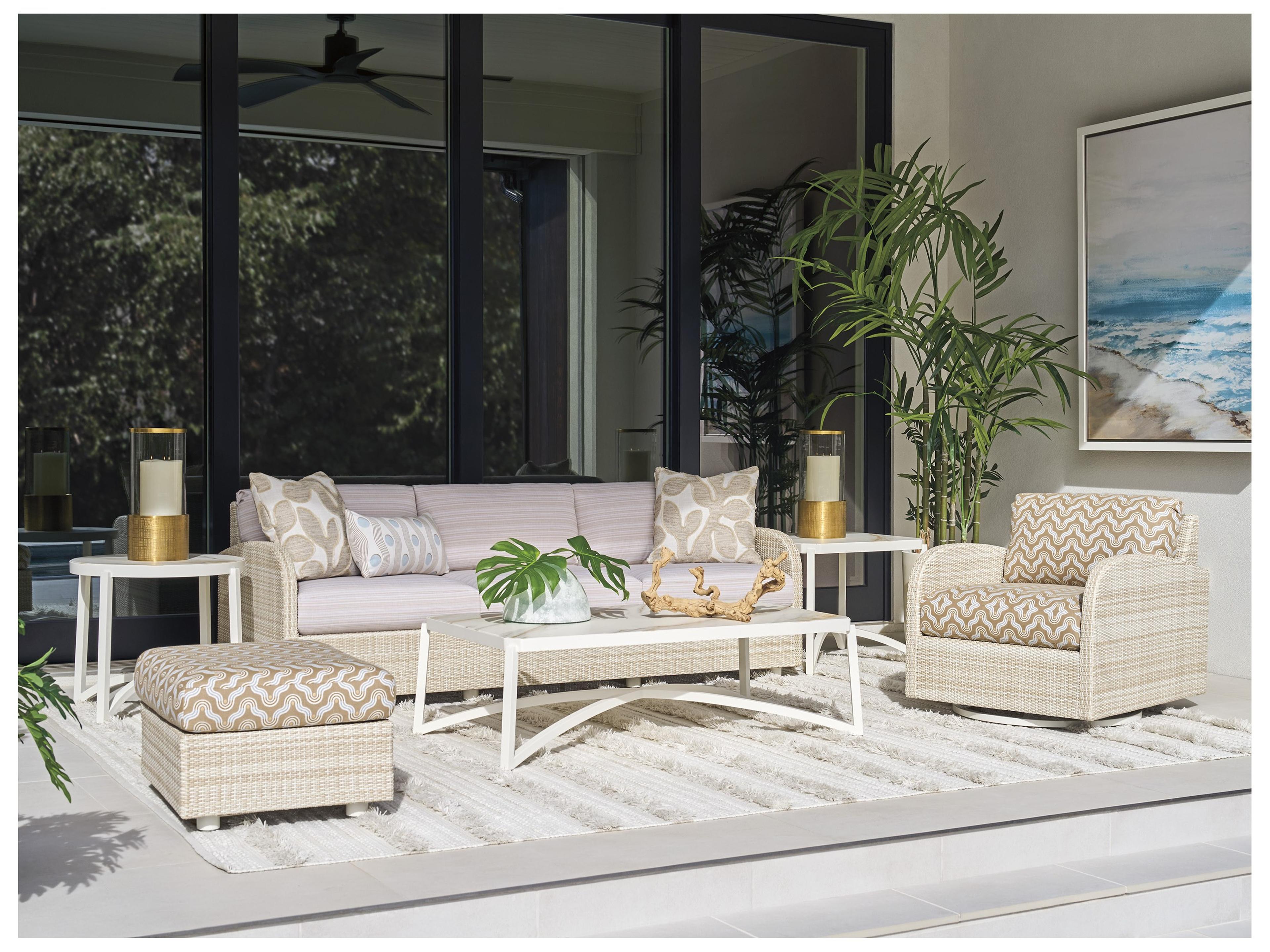 Tommy Bahama Outdoor Sand Dune Rectangular Coffee Table