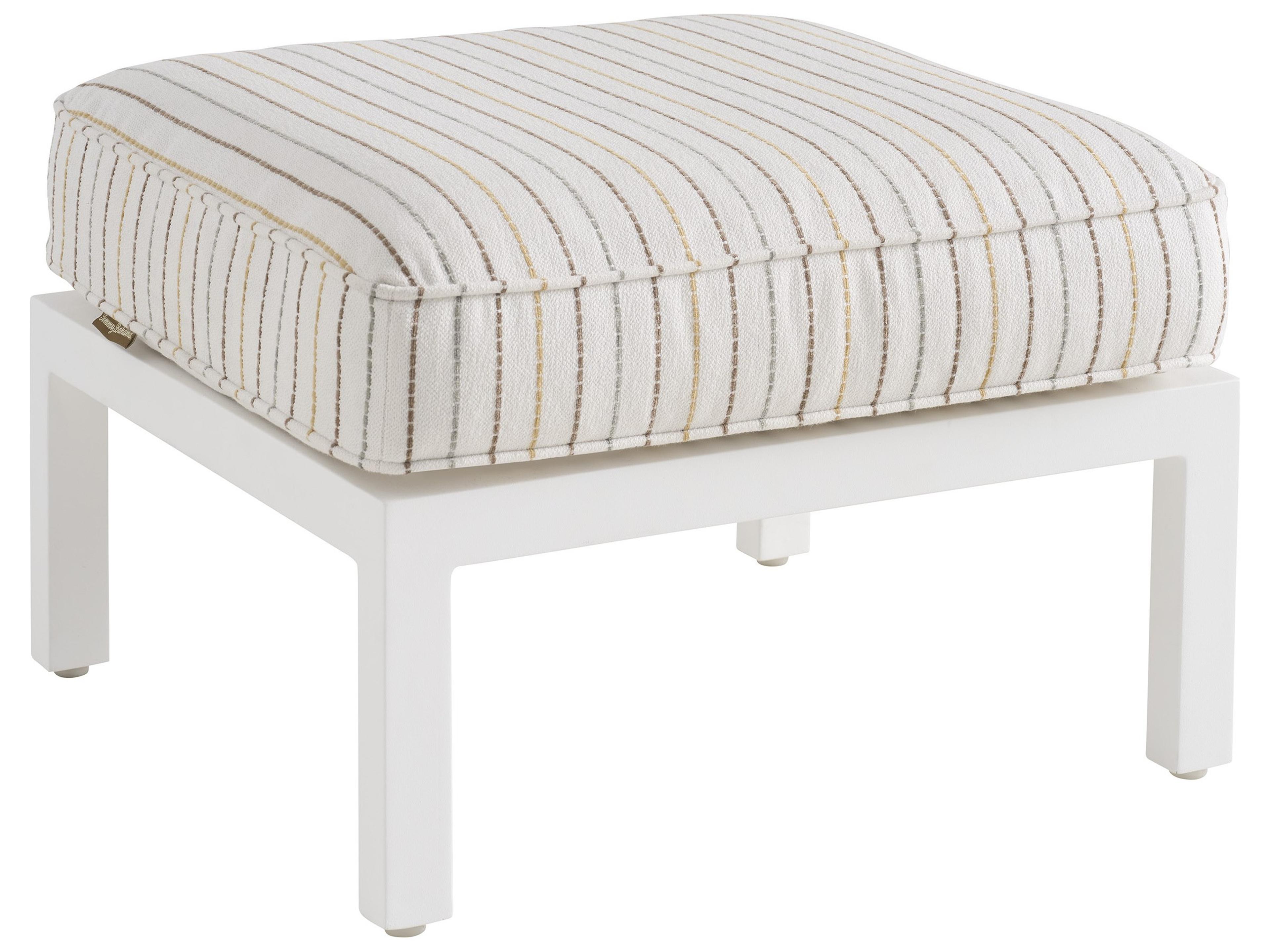 Island Classic Aluminum Ottoman