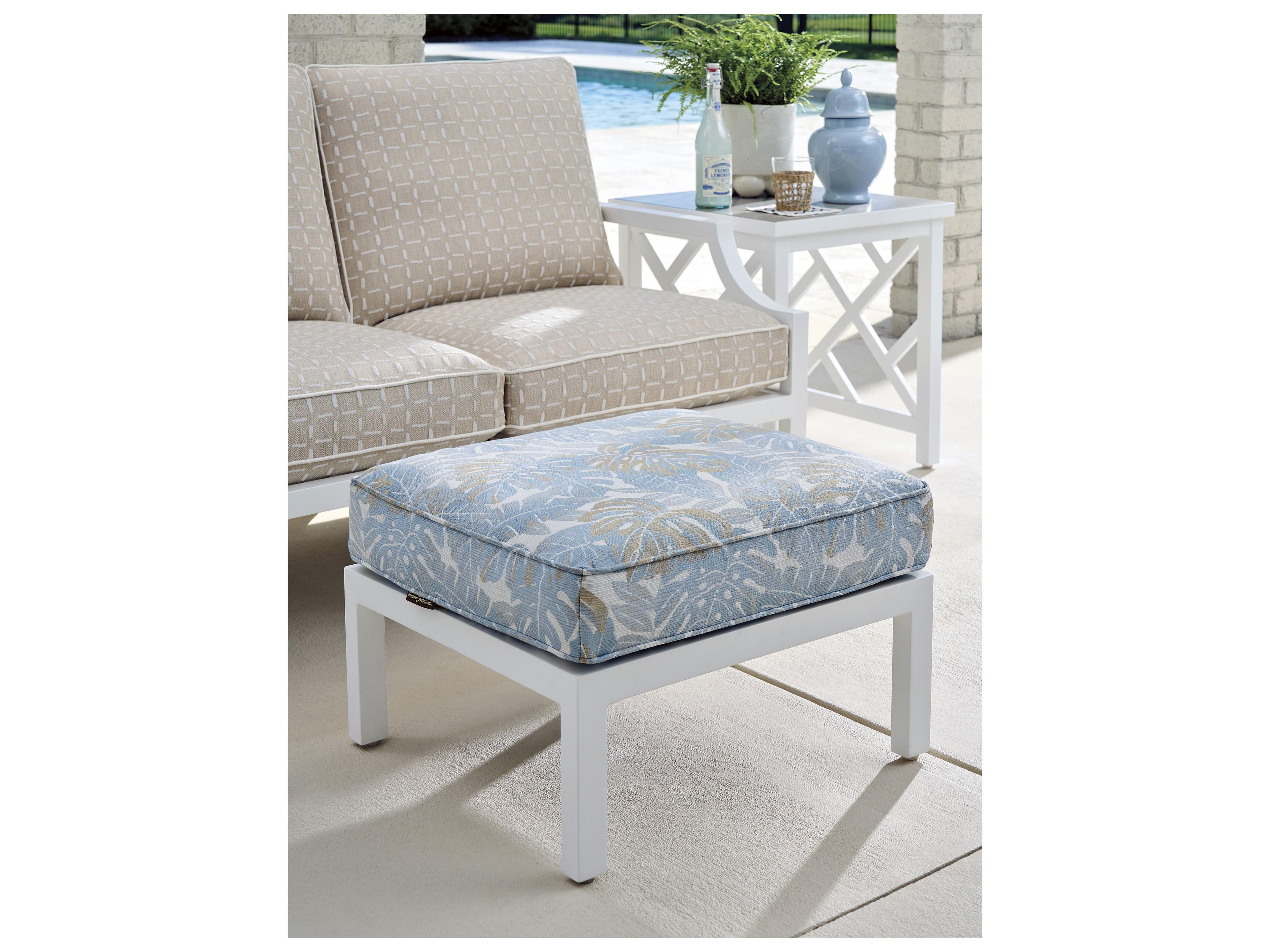Tommy Bahama Outdoor Island Classic Aluminum Ottoman