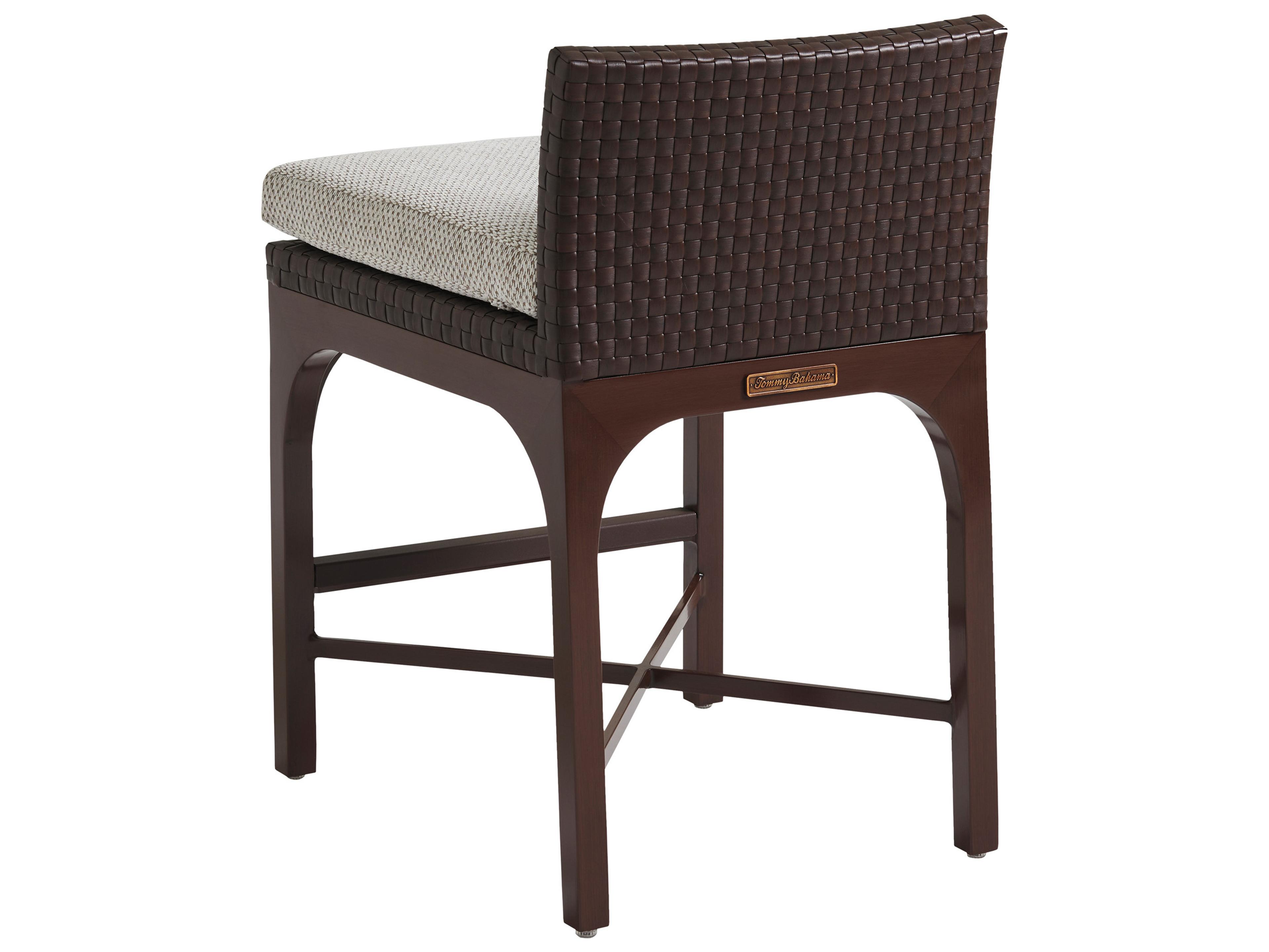 Tommy Bahama Outdoor Abaco Aluminum Wicker Counter Stool