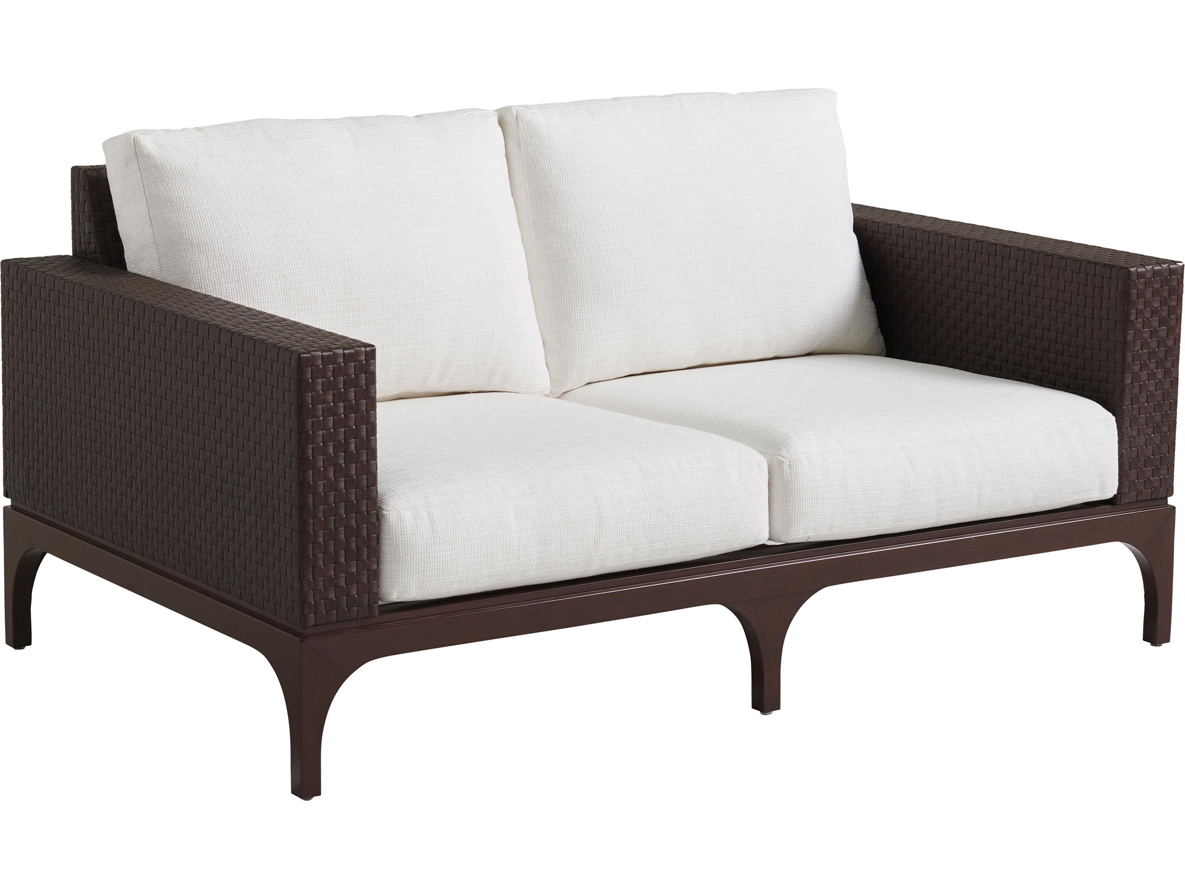 Abaco Aluminum Wicker Loveseat