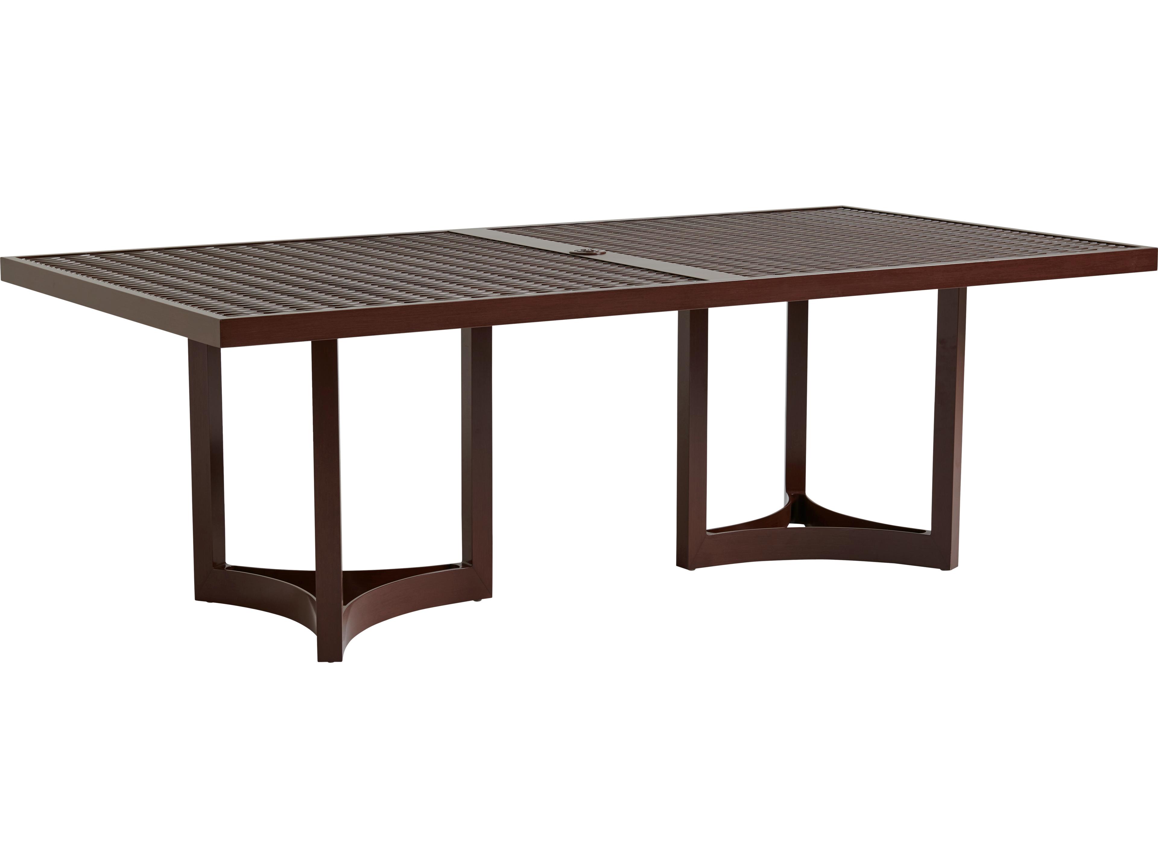 Abaco Aluminum Rectangular Dining Table