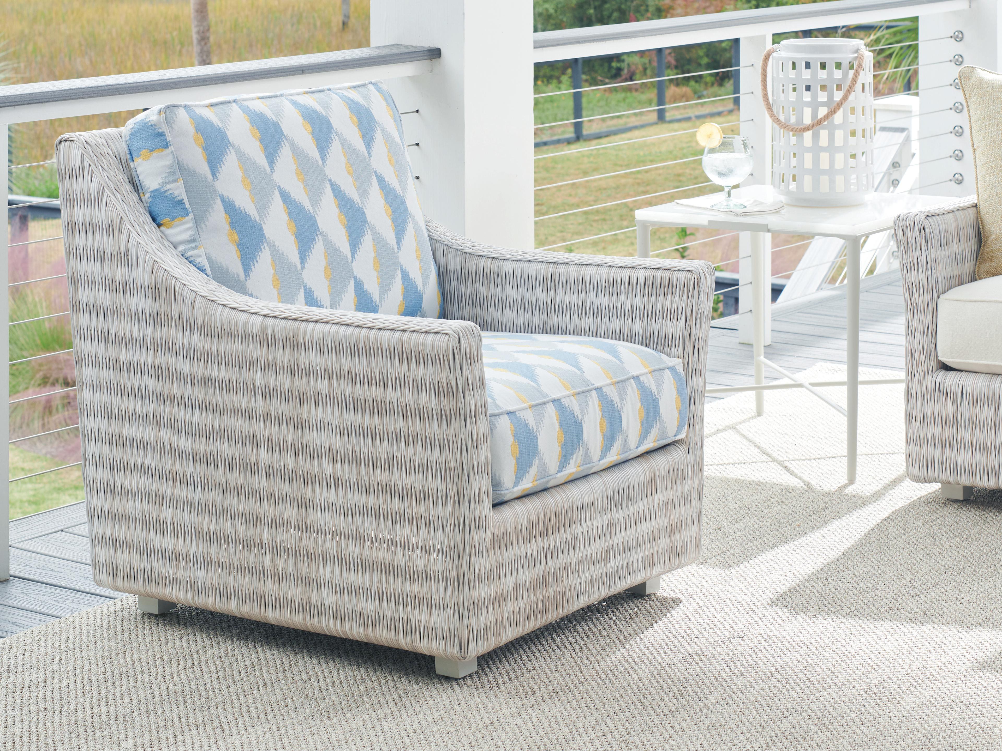 Tommy Bahama Outdoor Seabrook Aluminum Wicker Lounge Chair