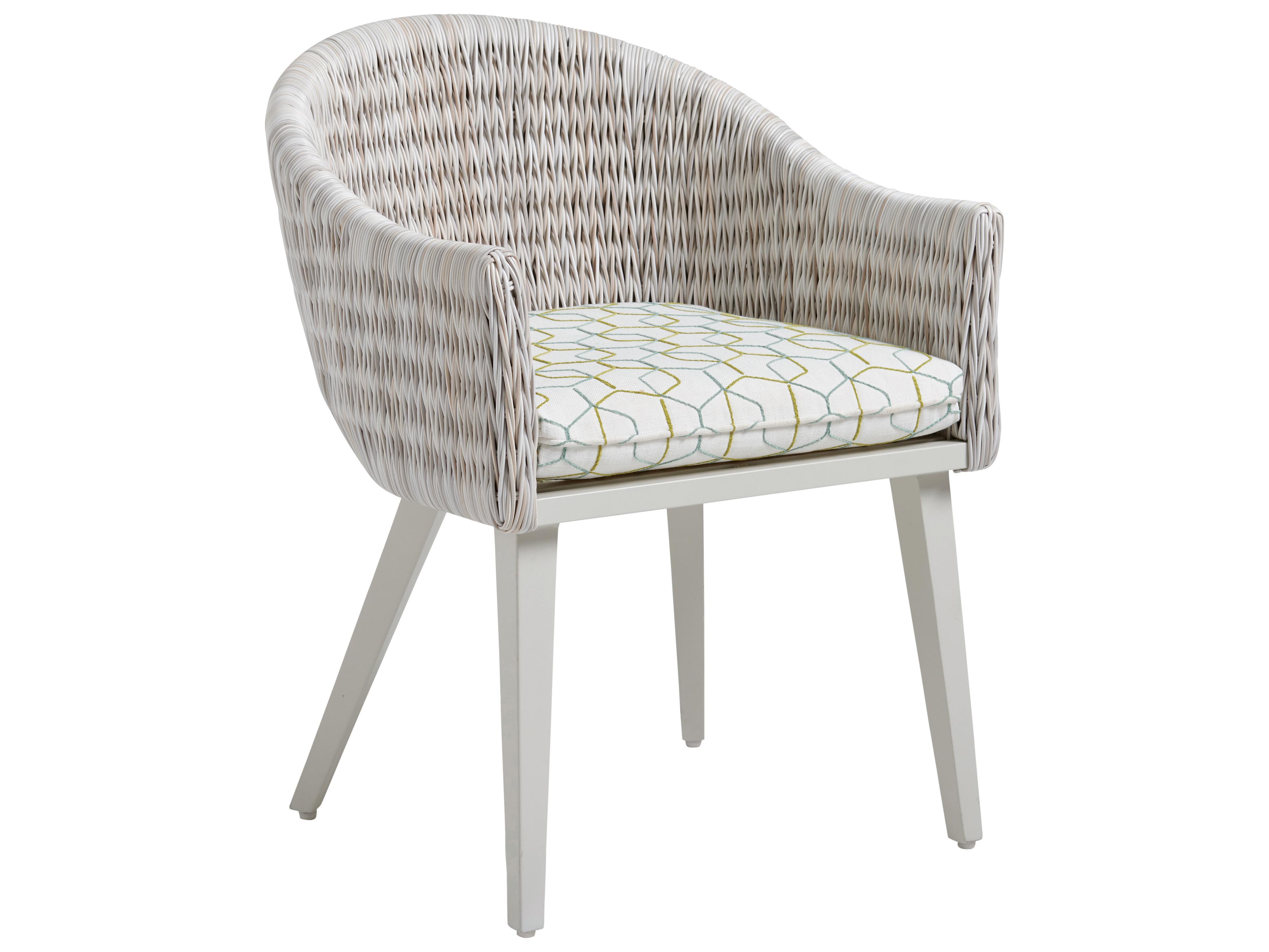 Seabrook Aluminum Wicker Arm Chair