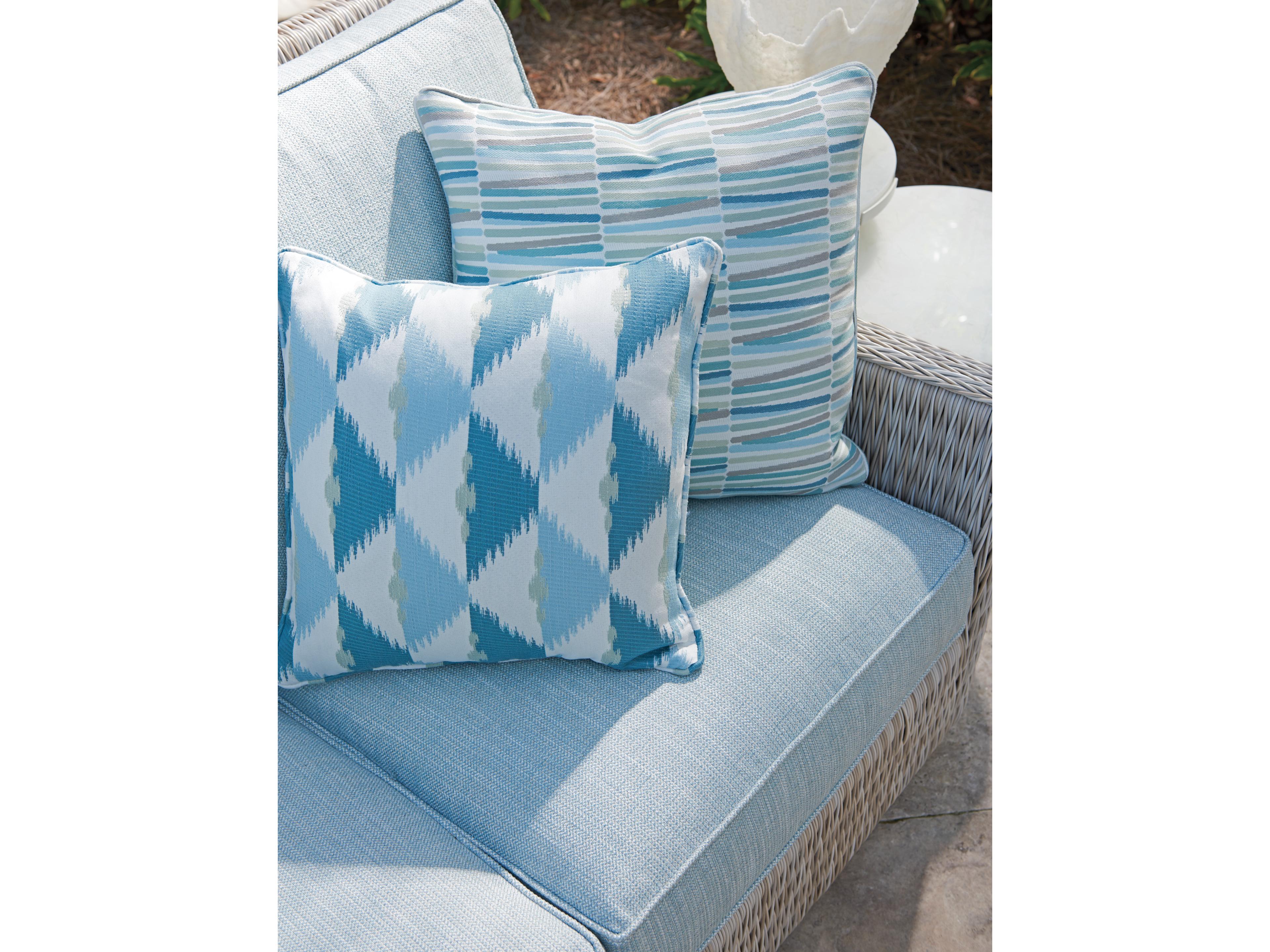 Tommy Bahama Outdoor Seabrook Aluminum Wicker Sofa