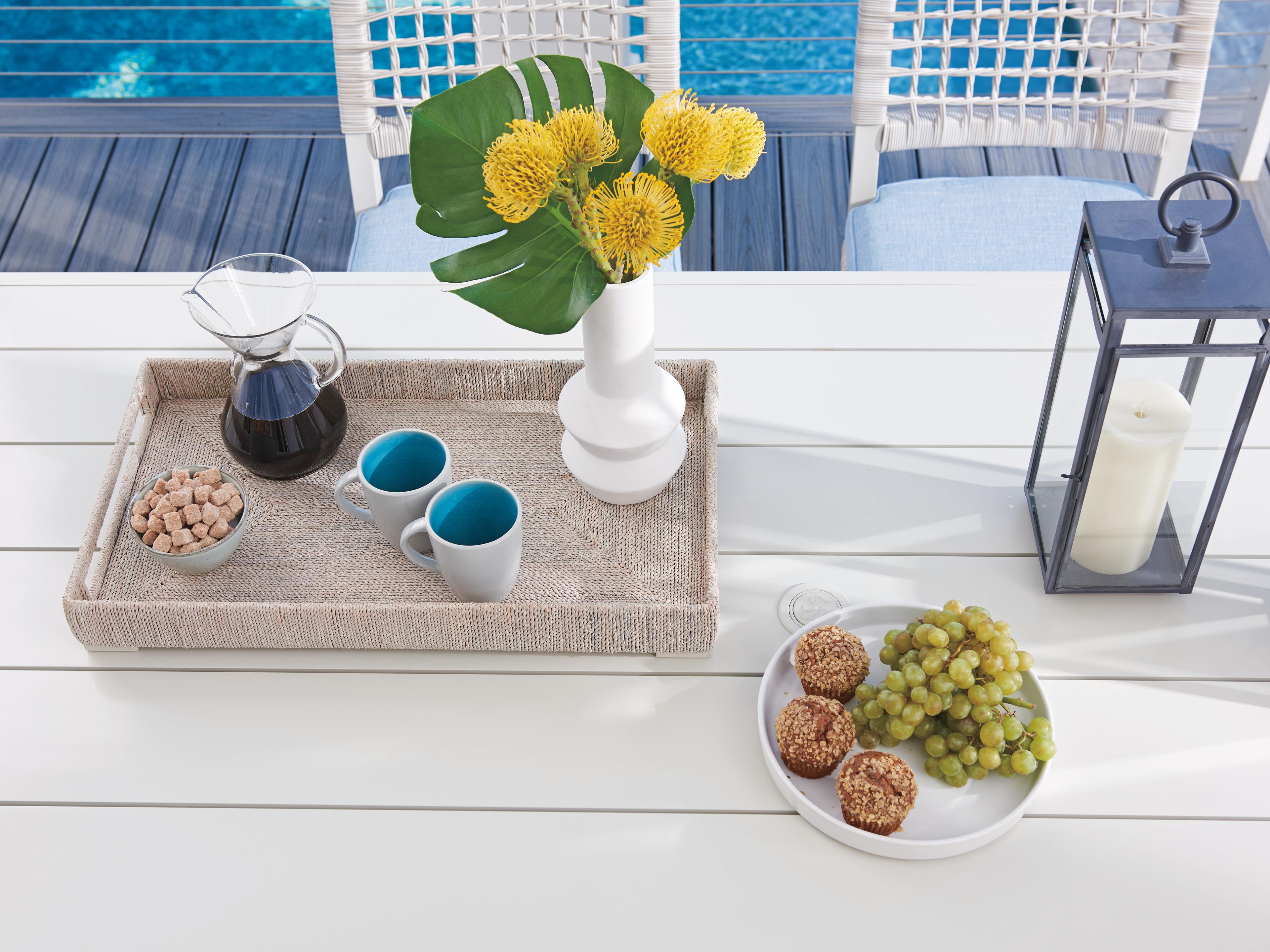 Tommy Bahama Outdoor Seabrook Aluminum Rectangular Dining Table