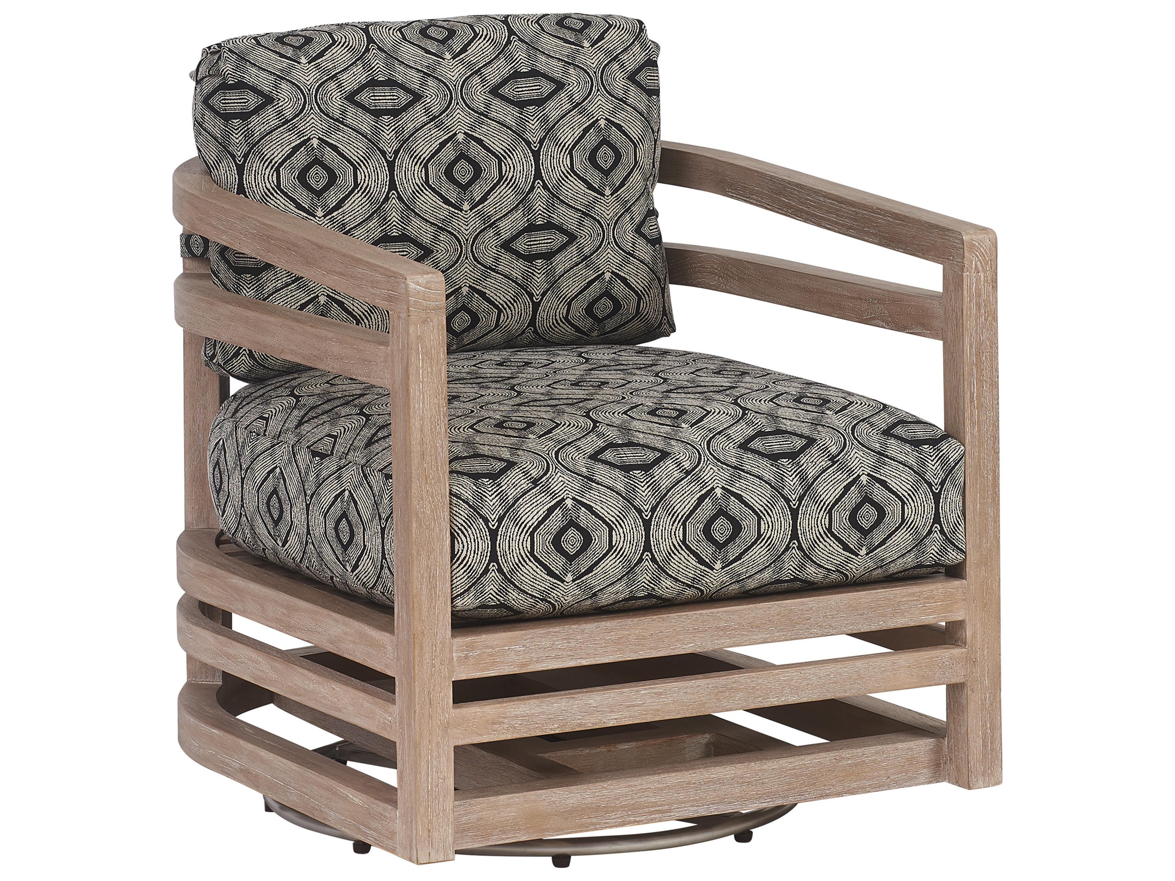 Stillwater Cove Teak Swivel Lounge Chair