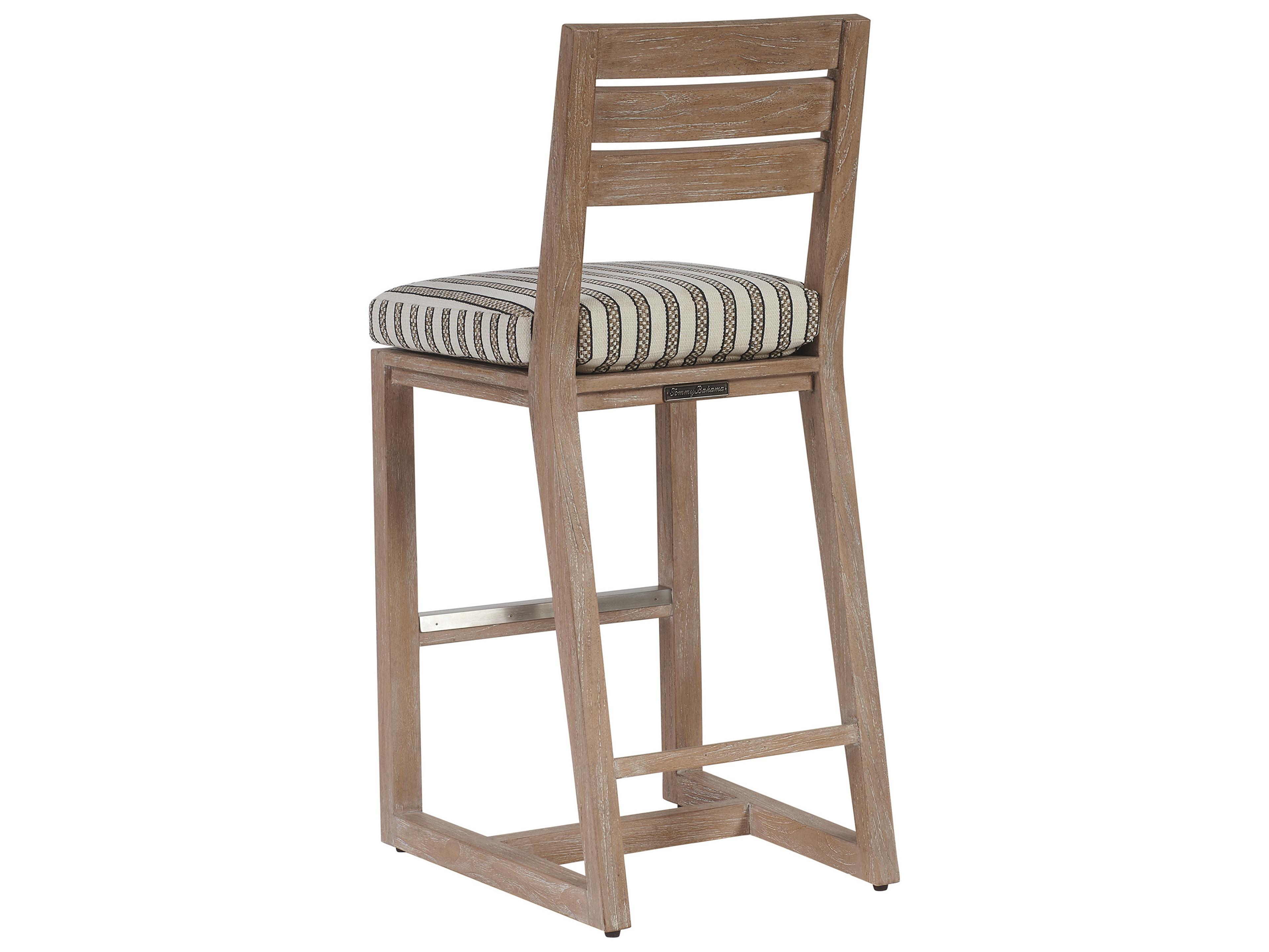 Tommy Bahama Outdoor Stillwater Cove Teak Bar Stool