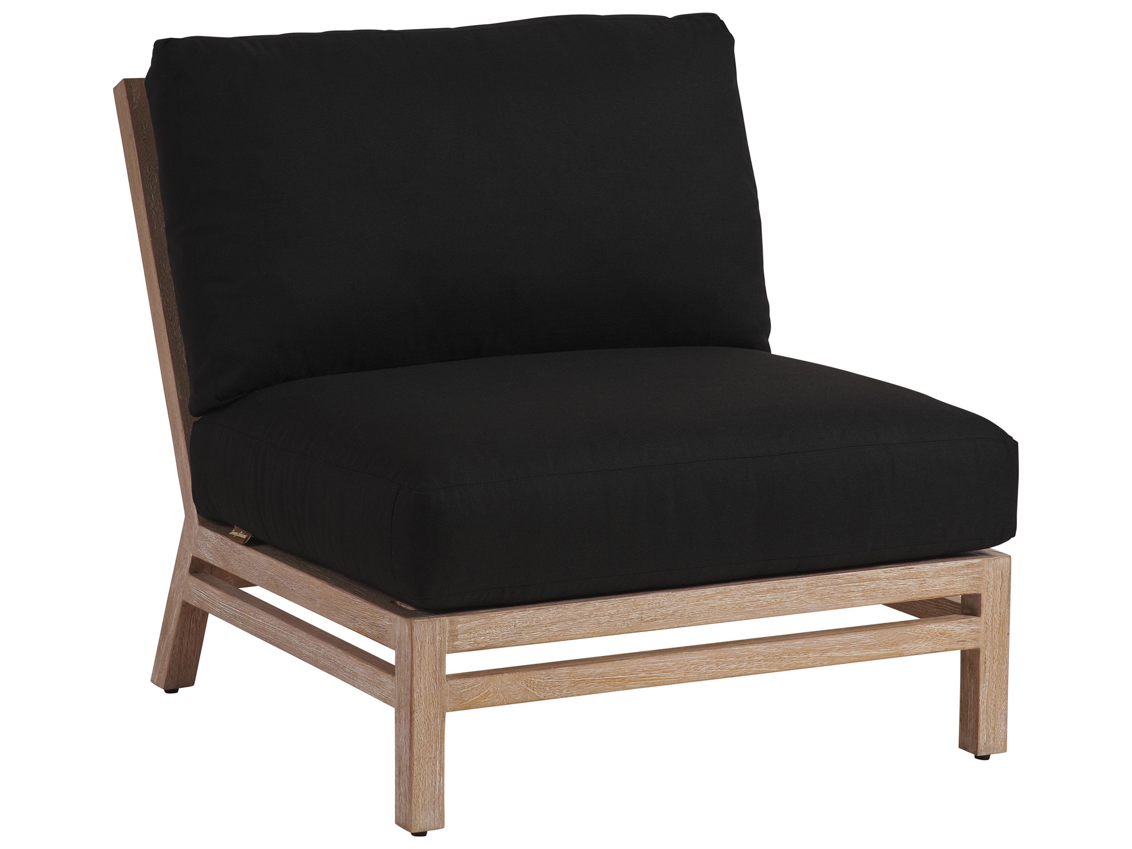 Stillwater Cove Teak Light Taupe Modular Lounge Chair