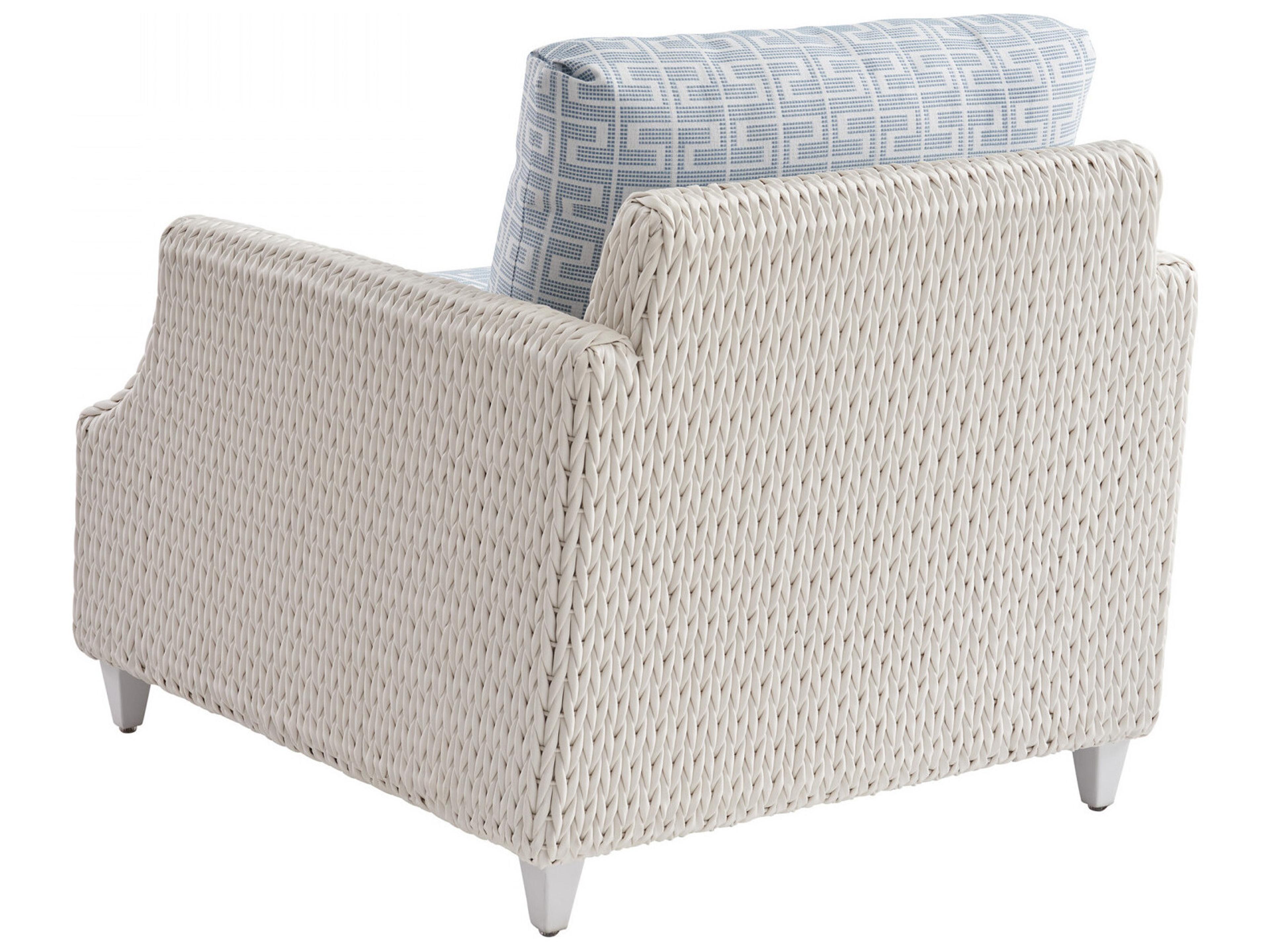 Tommy Bahama Outdoor Old Breeze Promenade Aluminum Wicker Lounge Chair