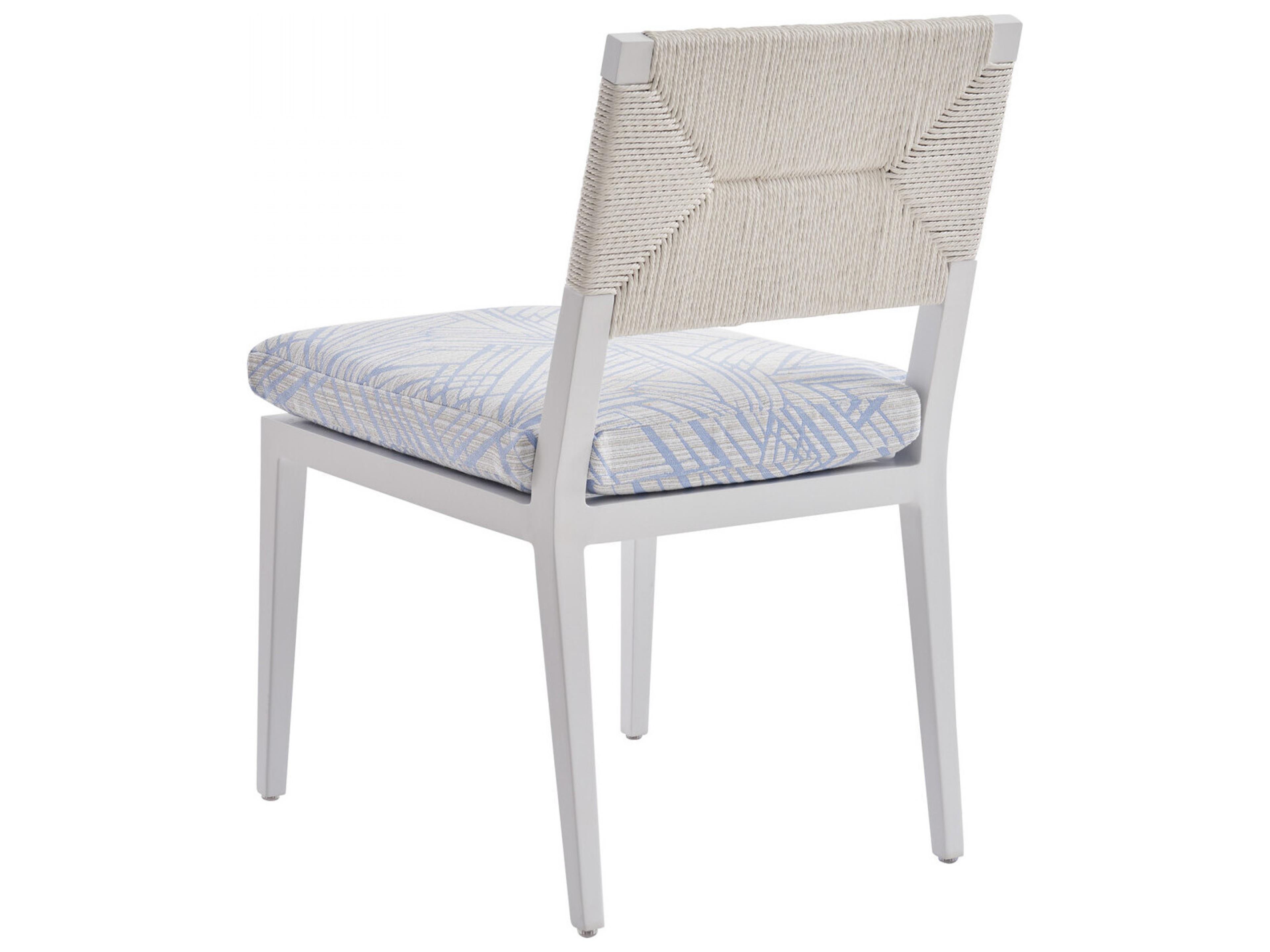 Tommy Bahama Outdoor Old Breeze Promenade Aluminum Wicker Dining Side Chair