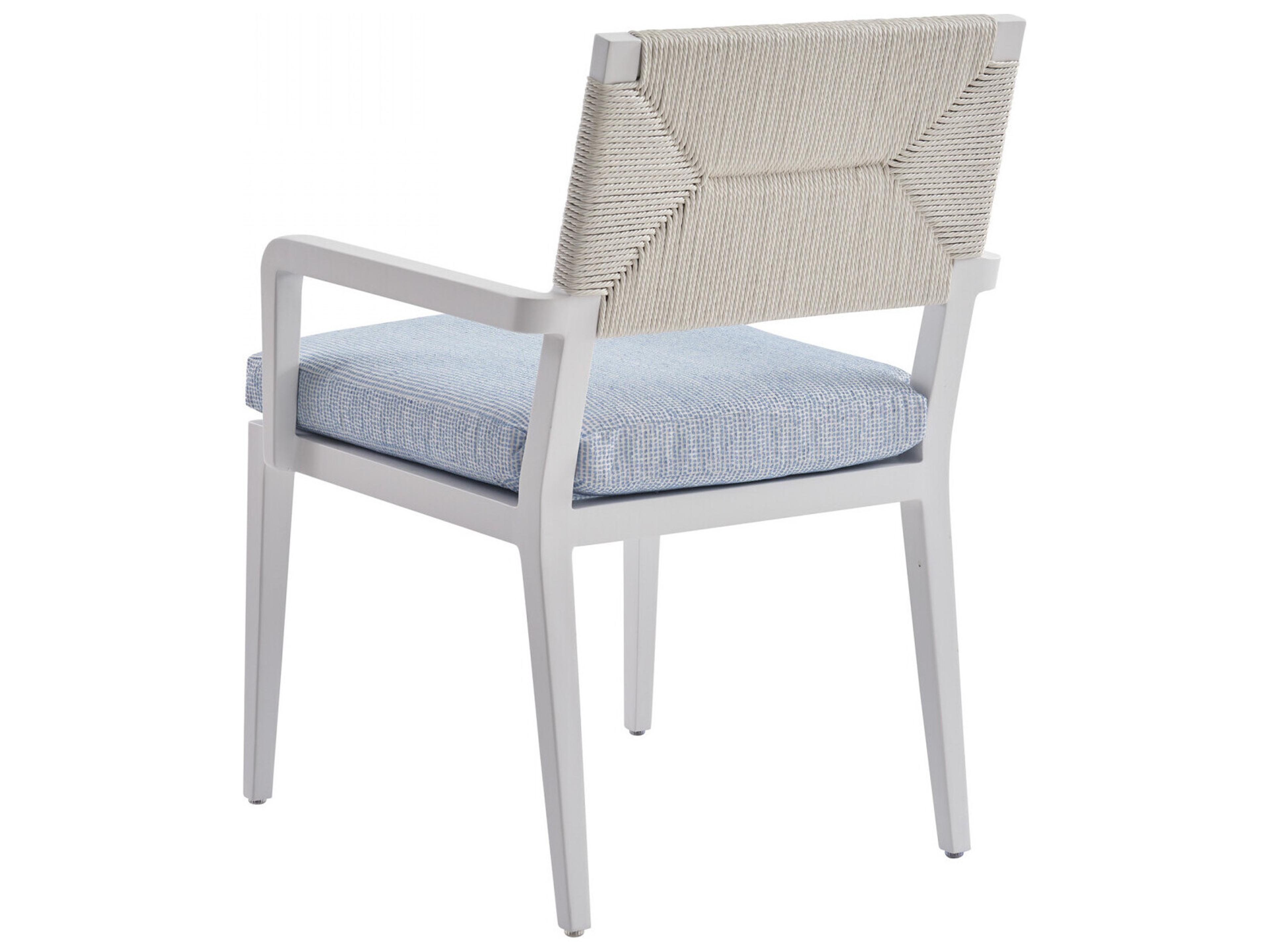 Tommy Bahama Outdoor Old Breeze Promenade Aluminum Wicker Dining Arm Chair