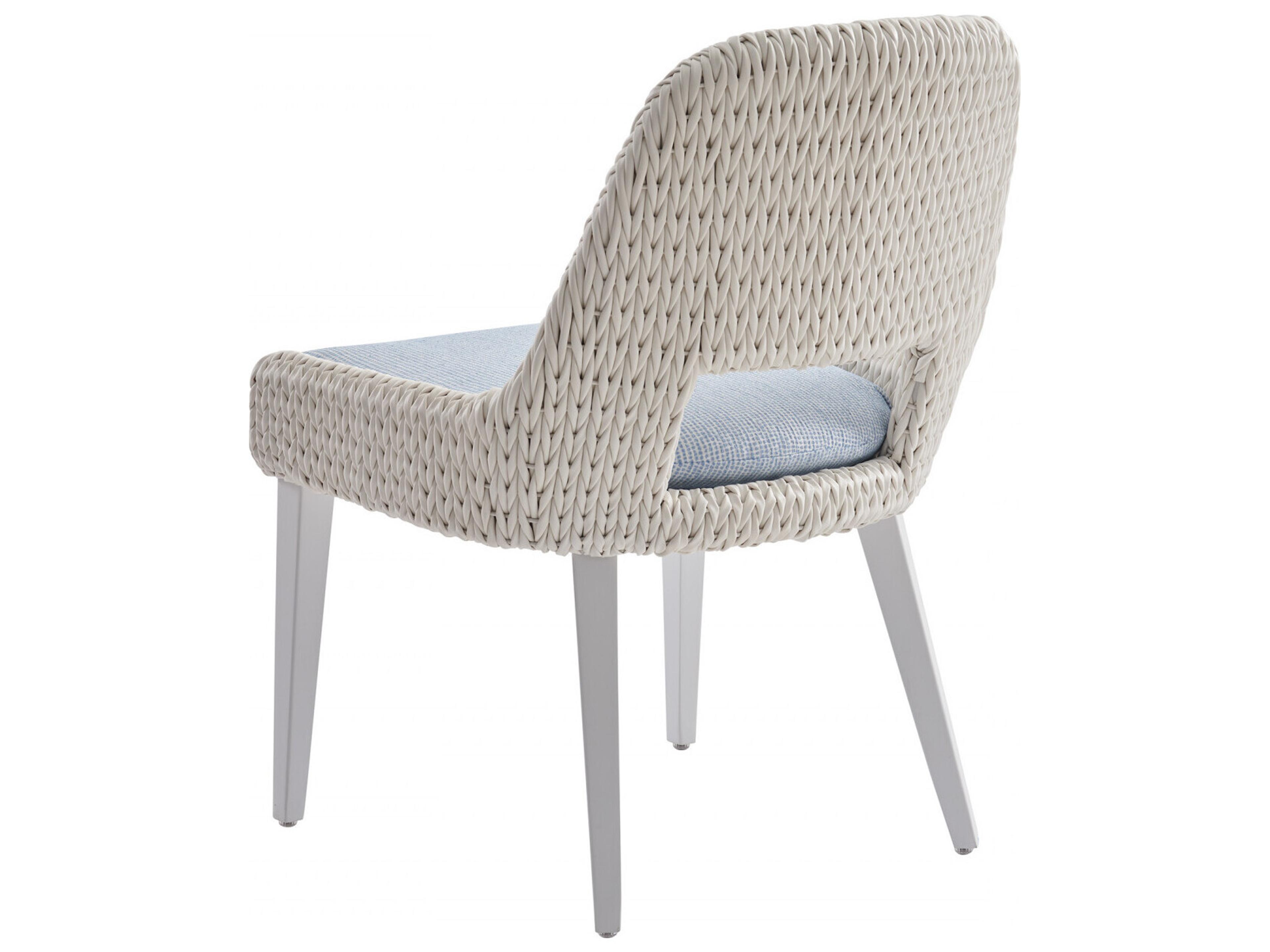 Tommy Bahama Outdoor Old Breeze Promenade Aluminum Wicker Occasional Dining Chair