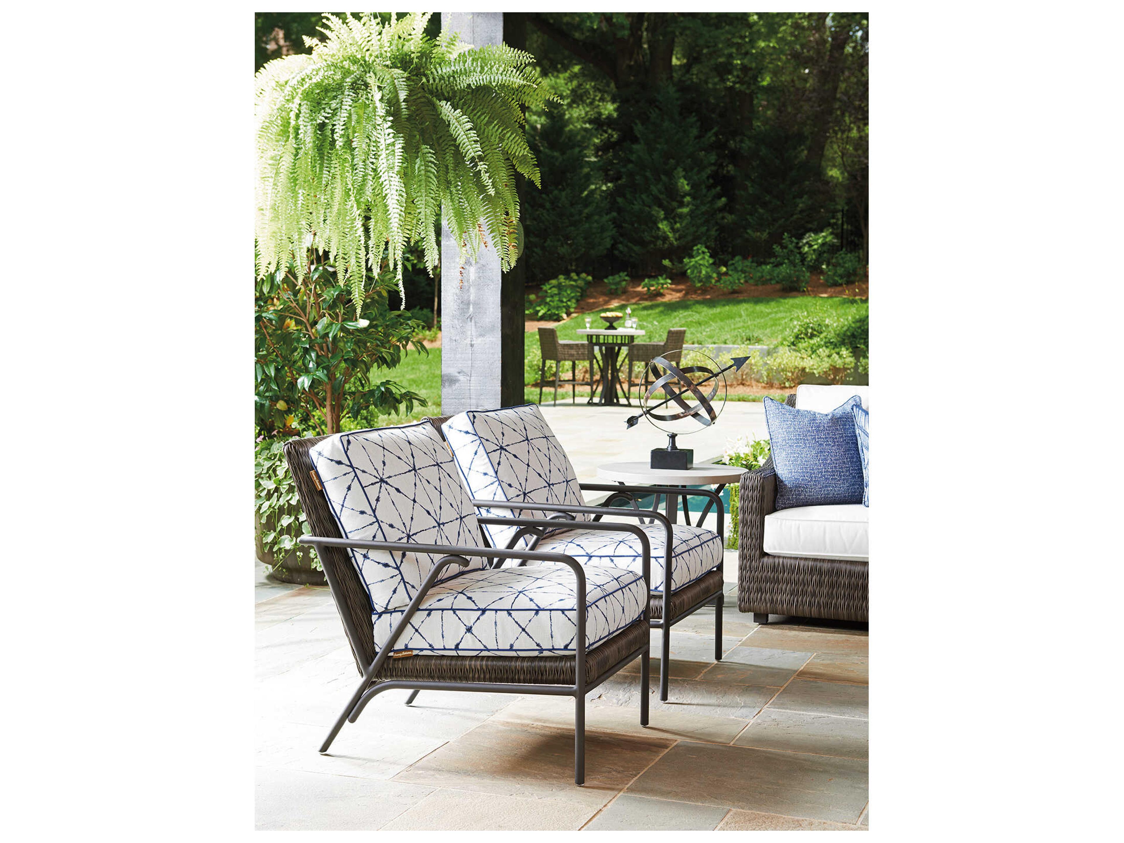 Tommy Bahama Outdoor Cypress Point Ocean Terrace Wicker Occasional Lounge Chair