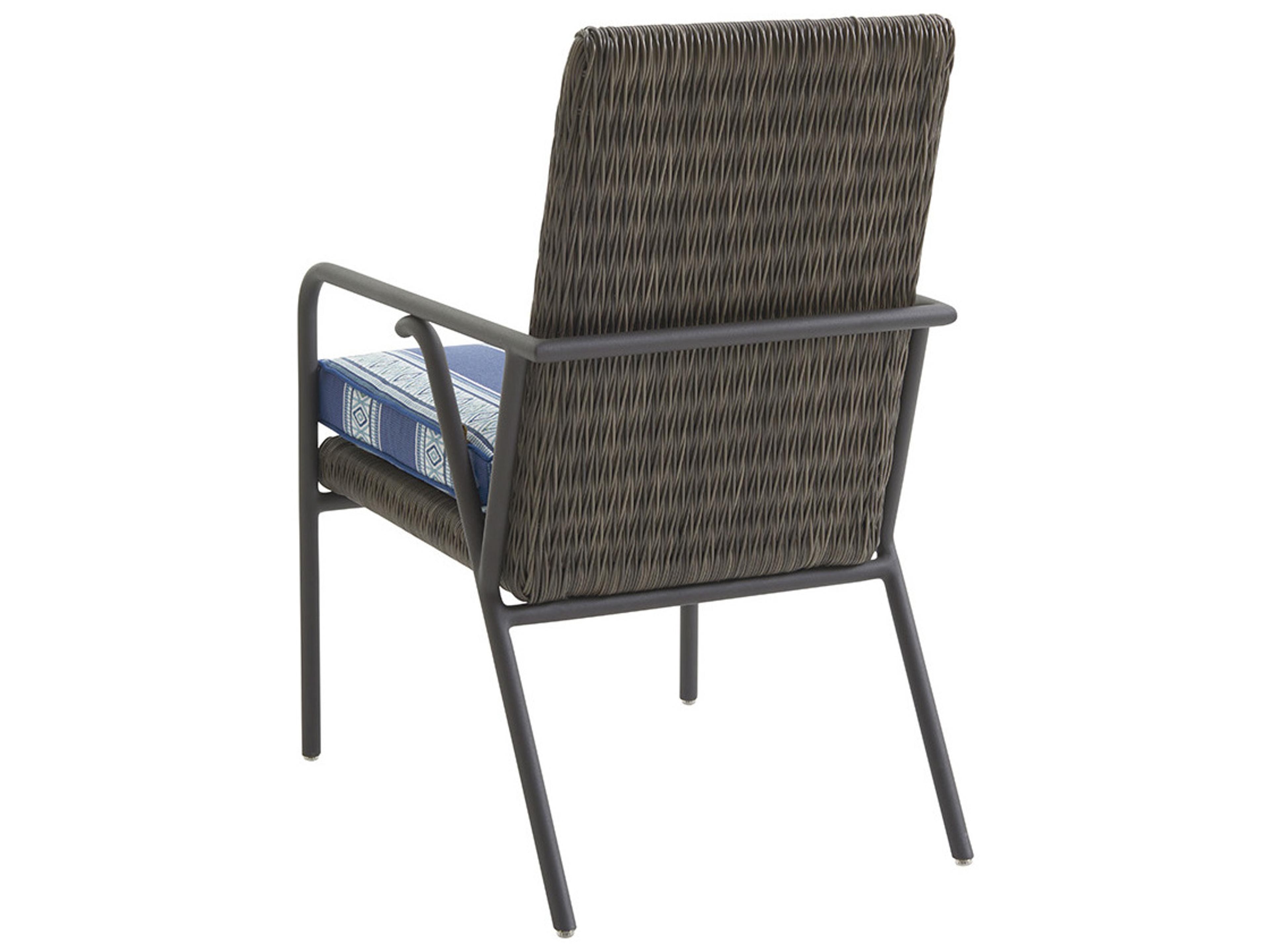 Tommy Bahama Outdoor Cypress Point Ocean Terrace Wicker Small Dining Chair
