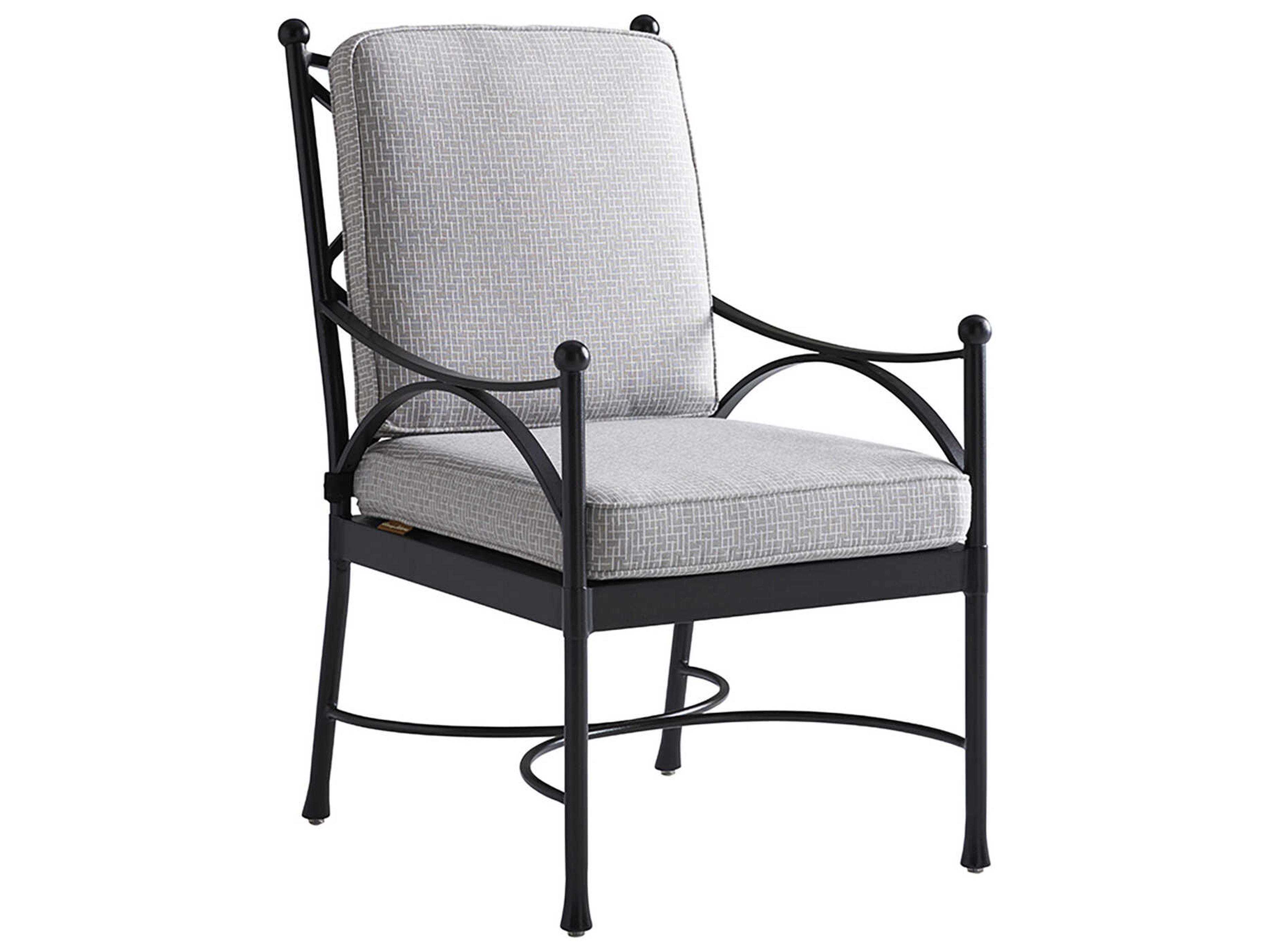 Pavlova Aluminum Dining Arm Chair